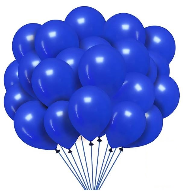 Single Latex Balloon / Blue Single Latex Balloon / Blue - Elevate your celebration with our latex balloons filled with helium. These vibrant and buoyant balloons add a touch of whimsy to any occasion, creating a delightful atmosphere. The listed price is for a single balloon. To order more, simply adjust the quantity, and feel free to select different colors for a personalized touch.