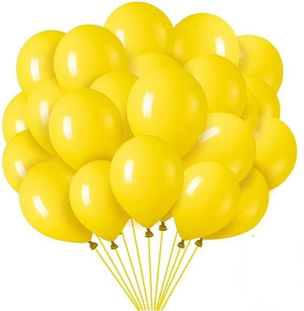 Single Latex Balloon / Yellow Single Latex Balloon / Yellow - Elevate your celebration with our latex balloons filled with helium. These vibrant and buoyant balloons add a touch of whimsy to any occasion, creating a delightful atmosphere. The listed price is for a single balloon. To order more, simply adjust the quantity, and feel free to select different colors for a personalized touch.