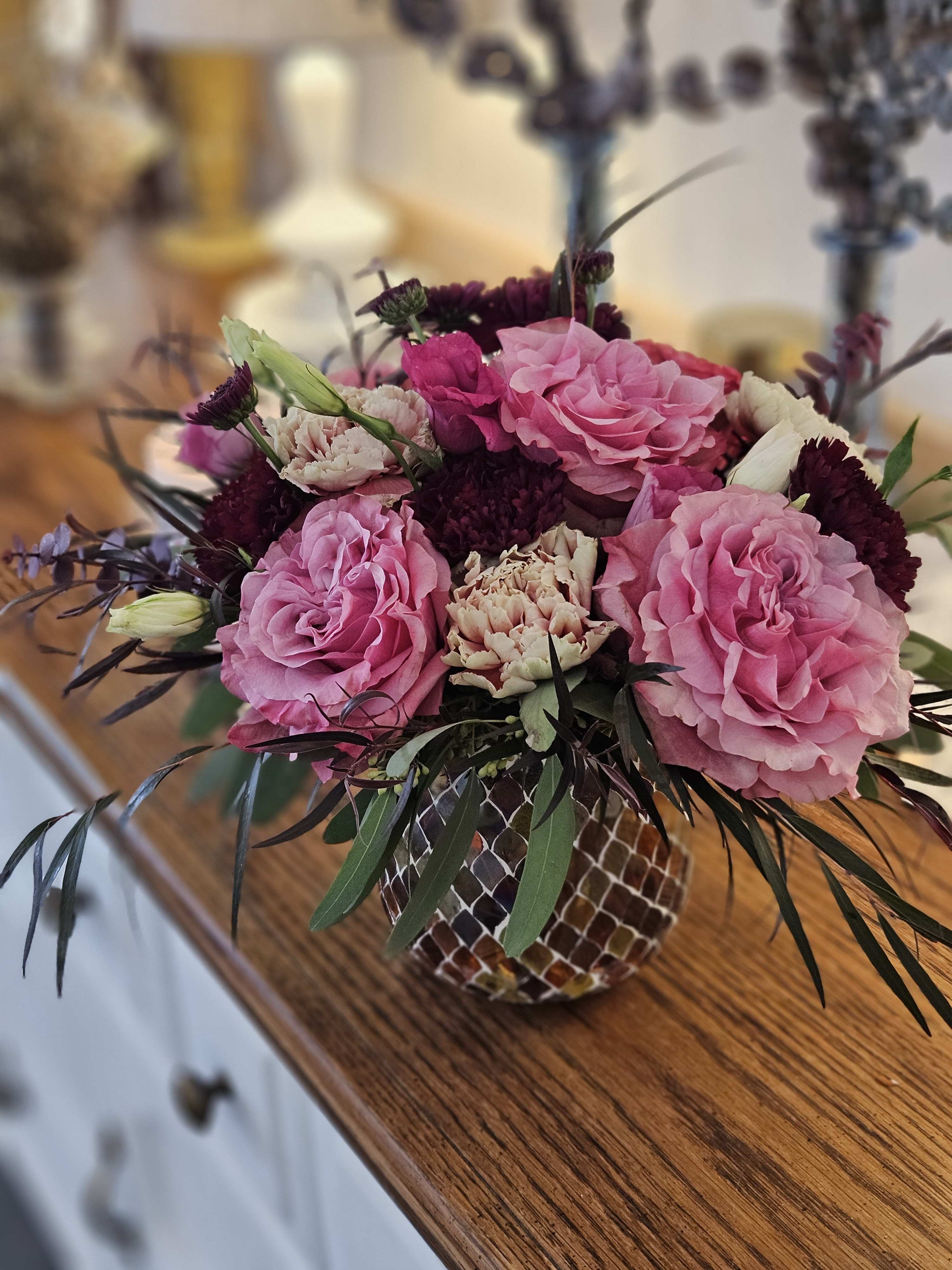 Keepsake Keepsake - Mixed Bouquet of designers choice in a keepsake vase