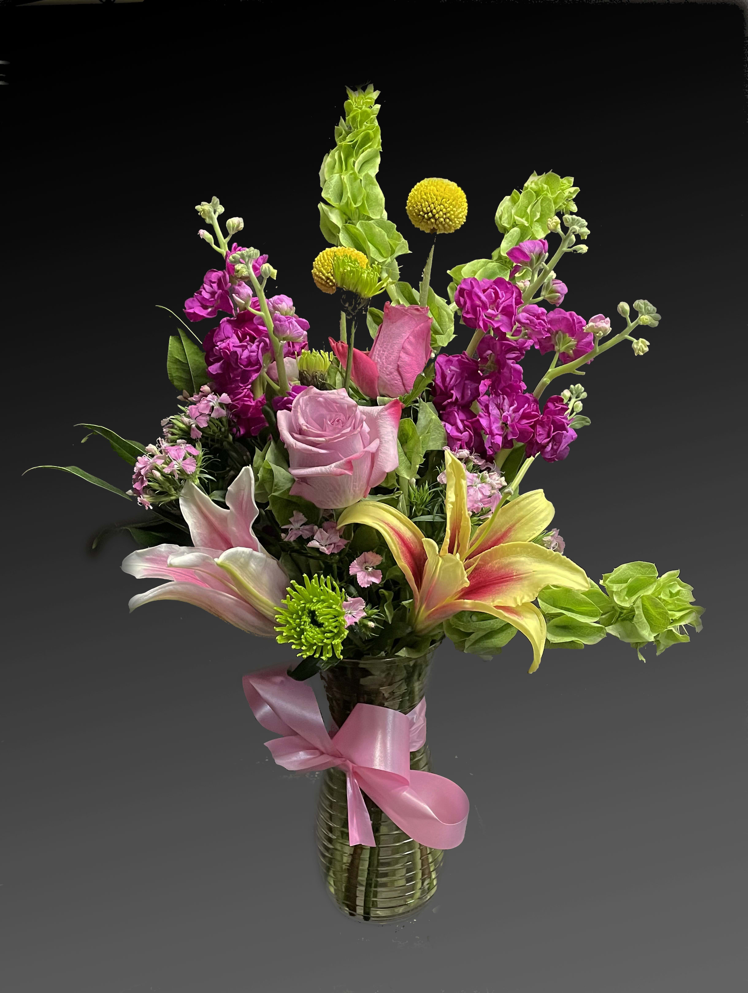Hello Beautiful Bouquet Hello Beautiful Bouquet - Wildly sophisticated, this beautiful bouquet is a thoughtful way to say "hello" to your someone special!