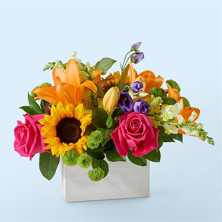 Beautiful box bouquet Beautiful box bouquet - Mix flowers