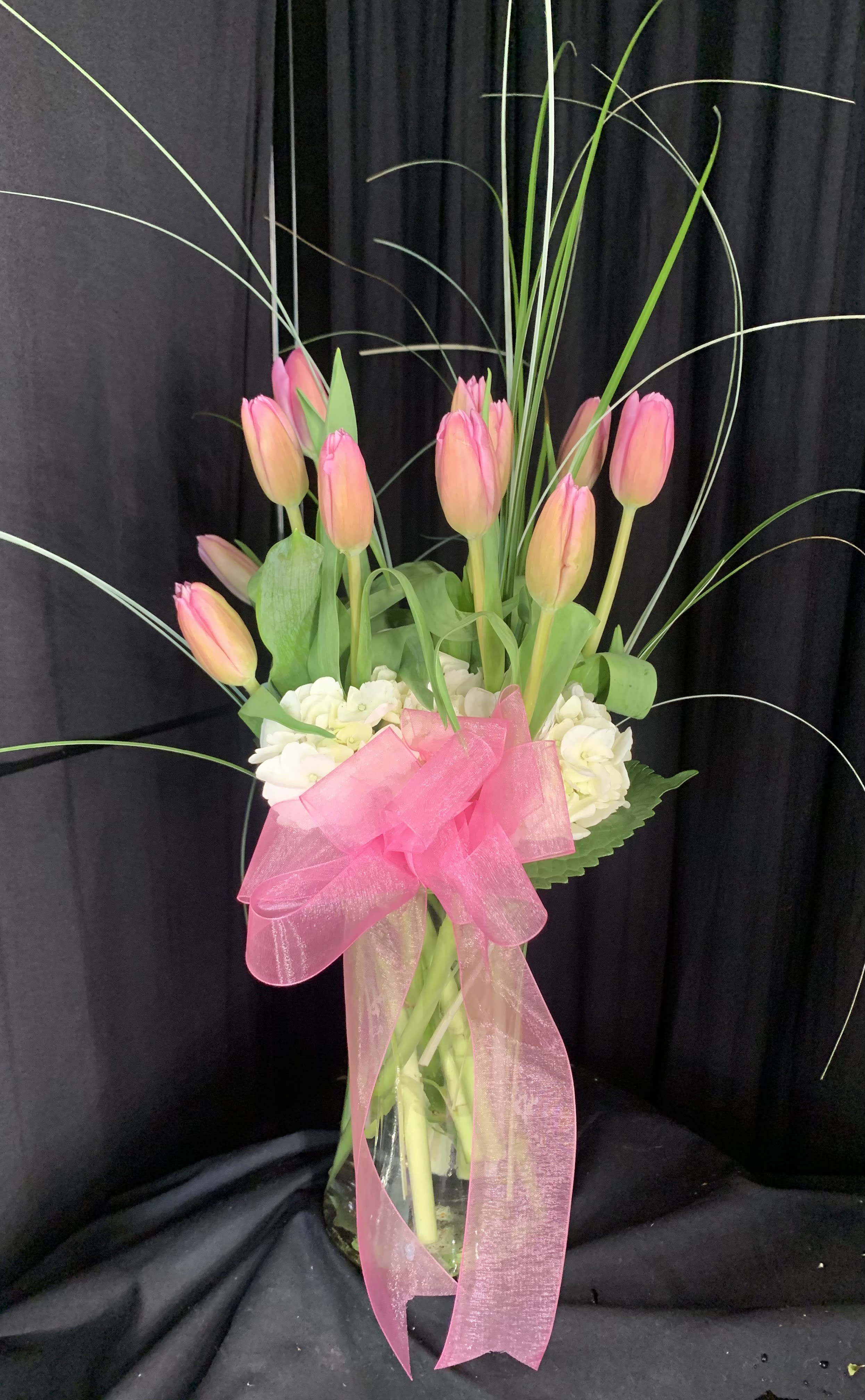 Precious Pink Tulips in Fowler CA Fowler Floral Gifts