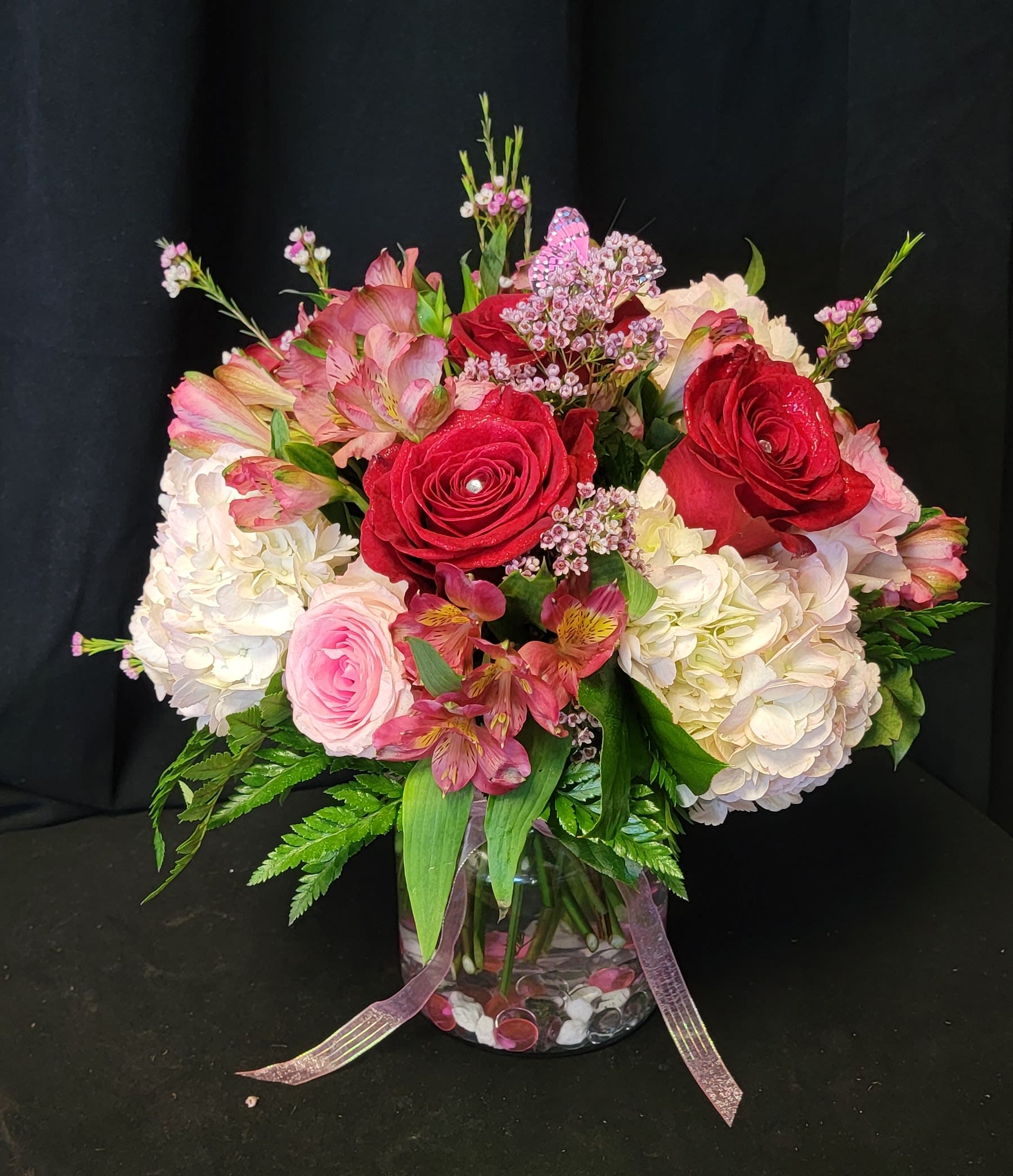 Dreaming of Romance - Win your special someone over with this classic romantic arrangement.