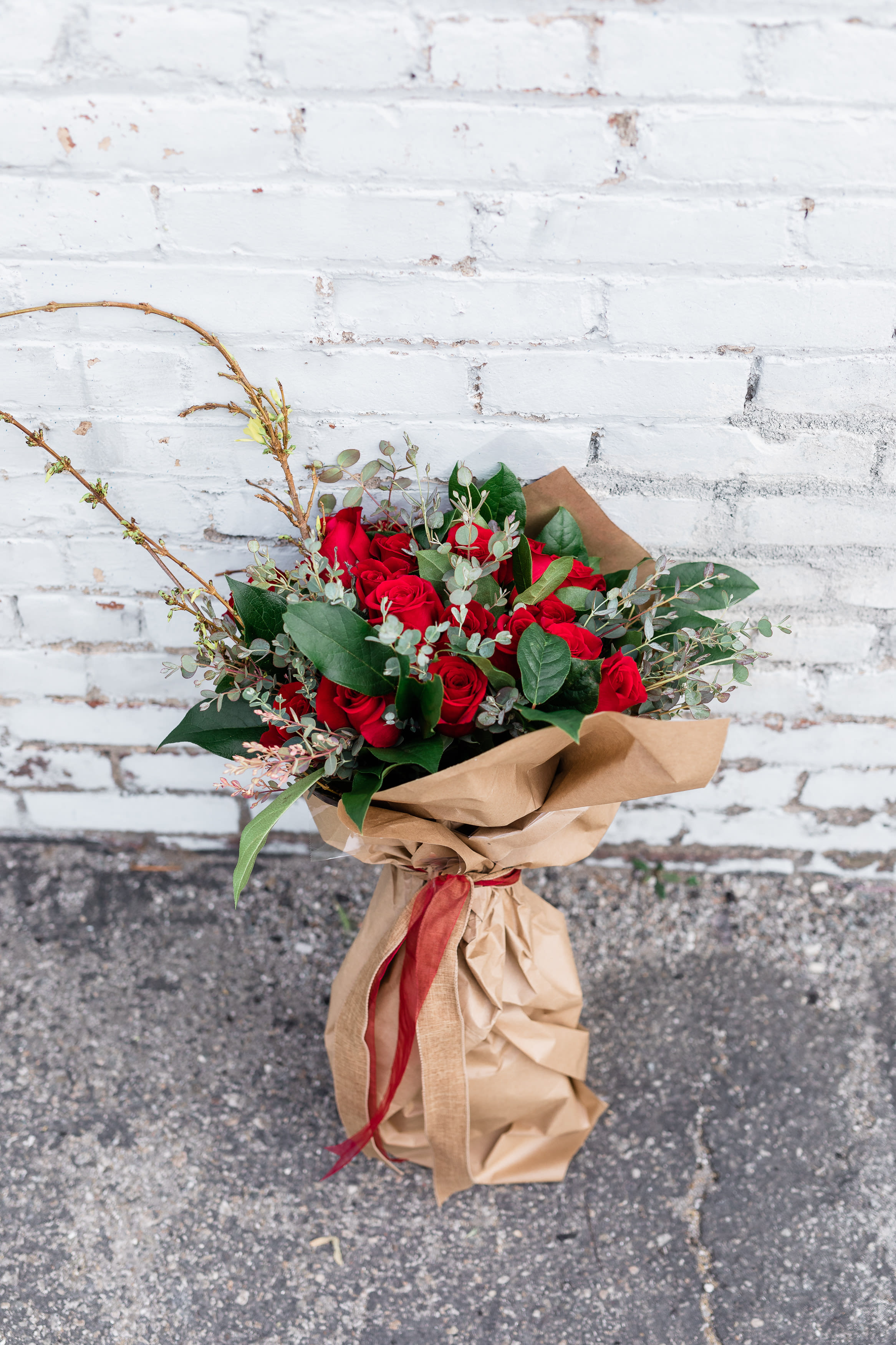Dozen Premium Roses Wrapped in Glendora, CA Glendora Florist