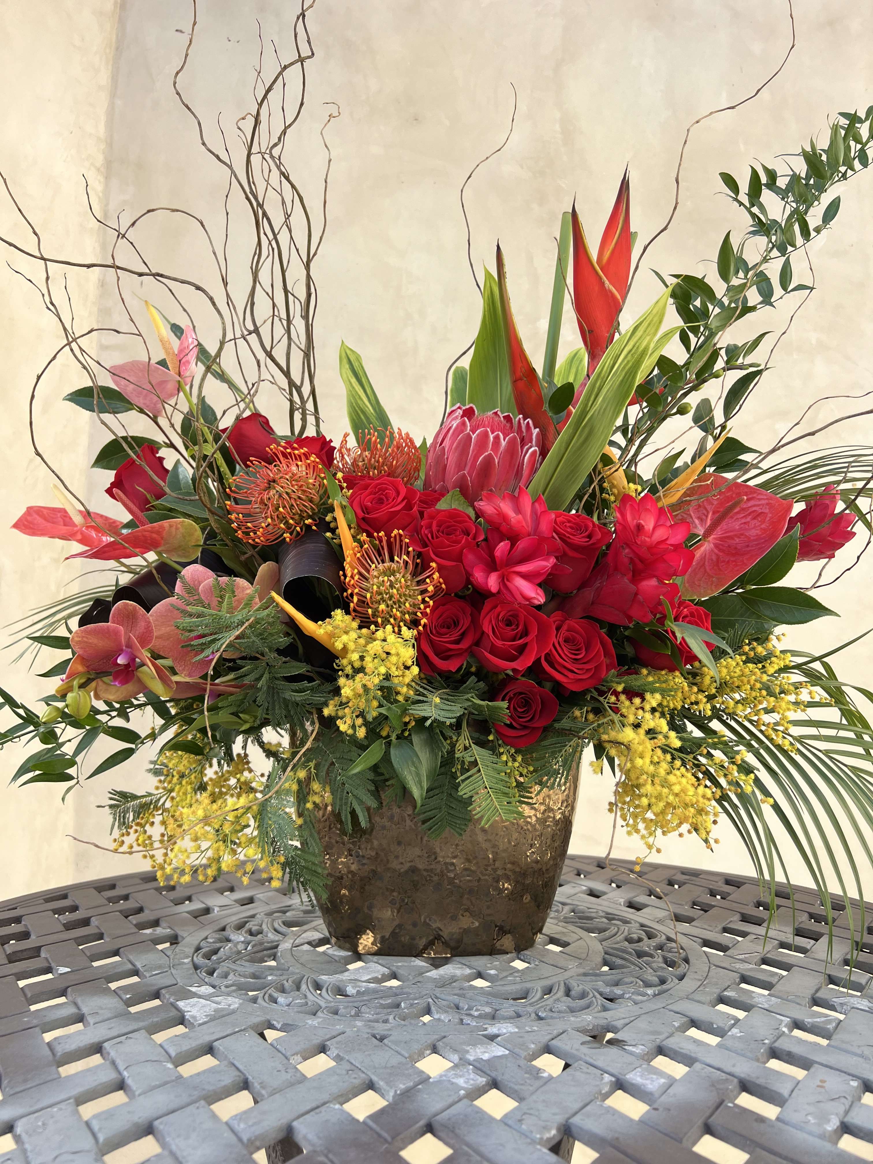 Tropical Valentines by Growers Direct Flowers