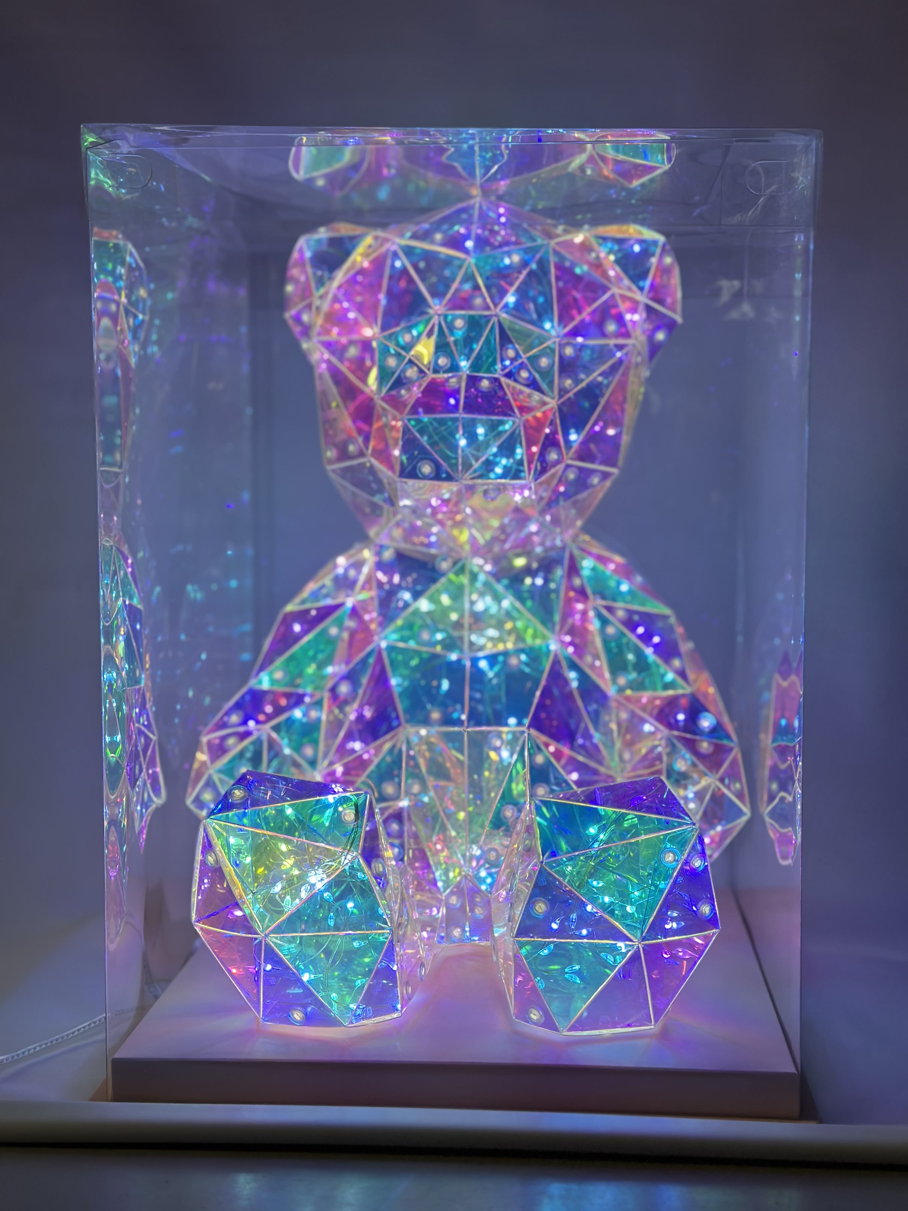LED Bear LED Bear - Colorful LED bear 30 cm.