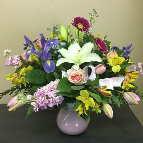 Love Me Tender - An artful arrangement to show your loved one how much they really means to you.