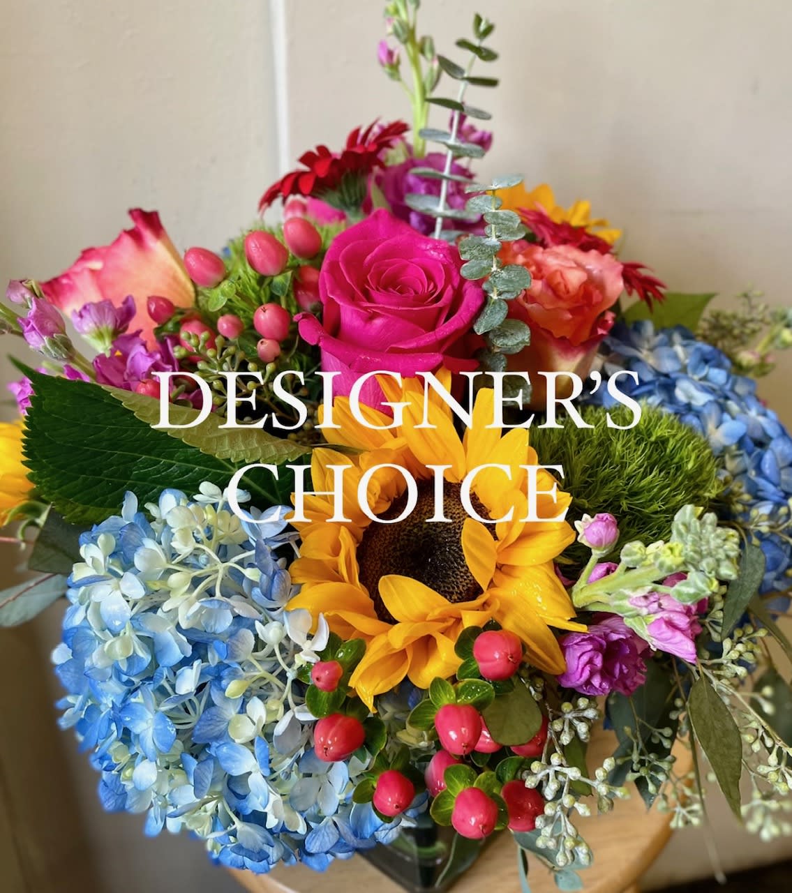 Designer's Choice - Let the Designer choose for you!! Beautiful seasonal flowers perfect for any occasion!