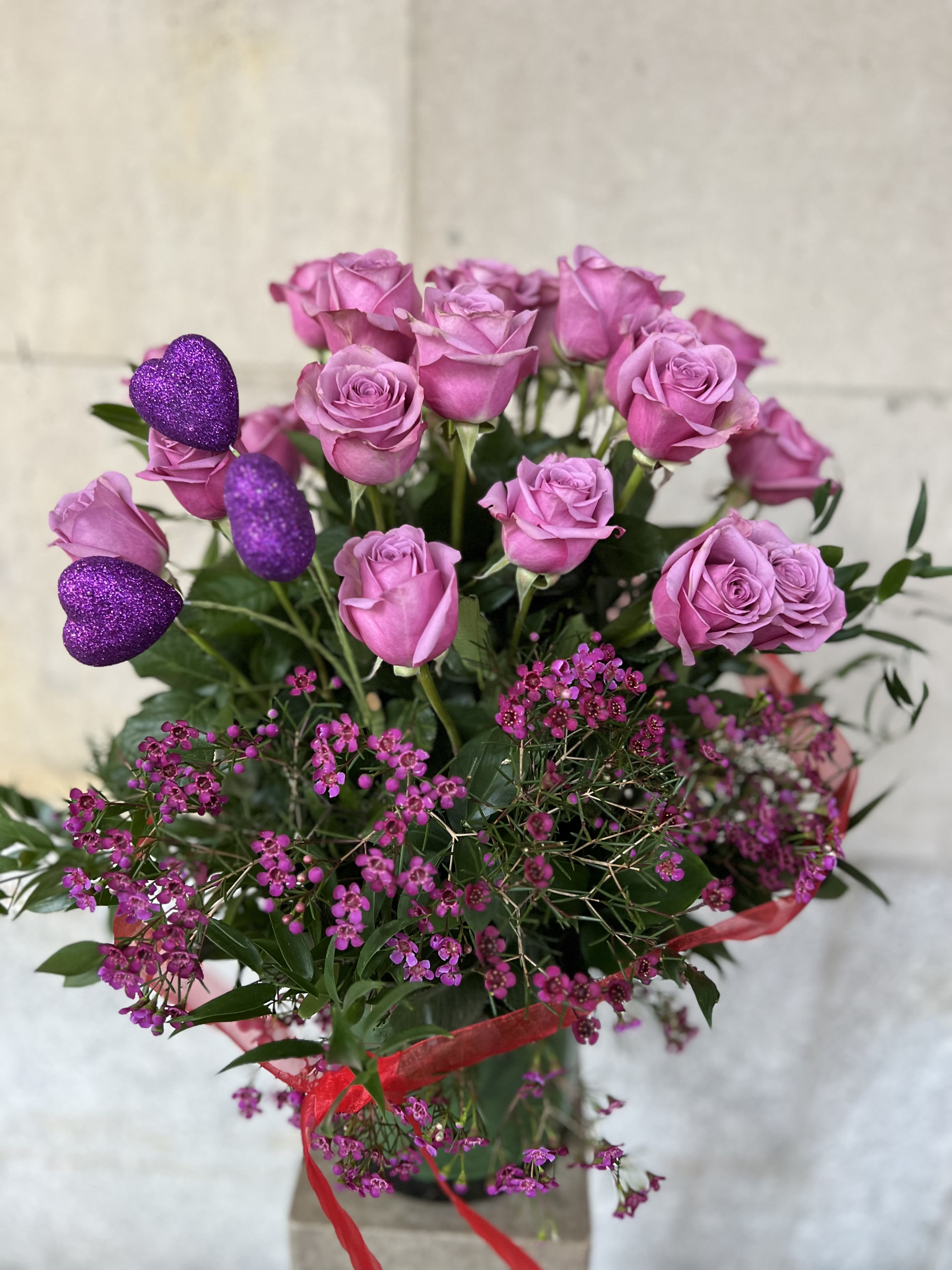 Sweet heart rose deals 2 piece set