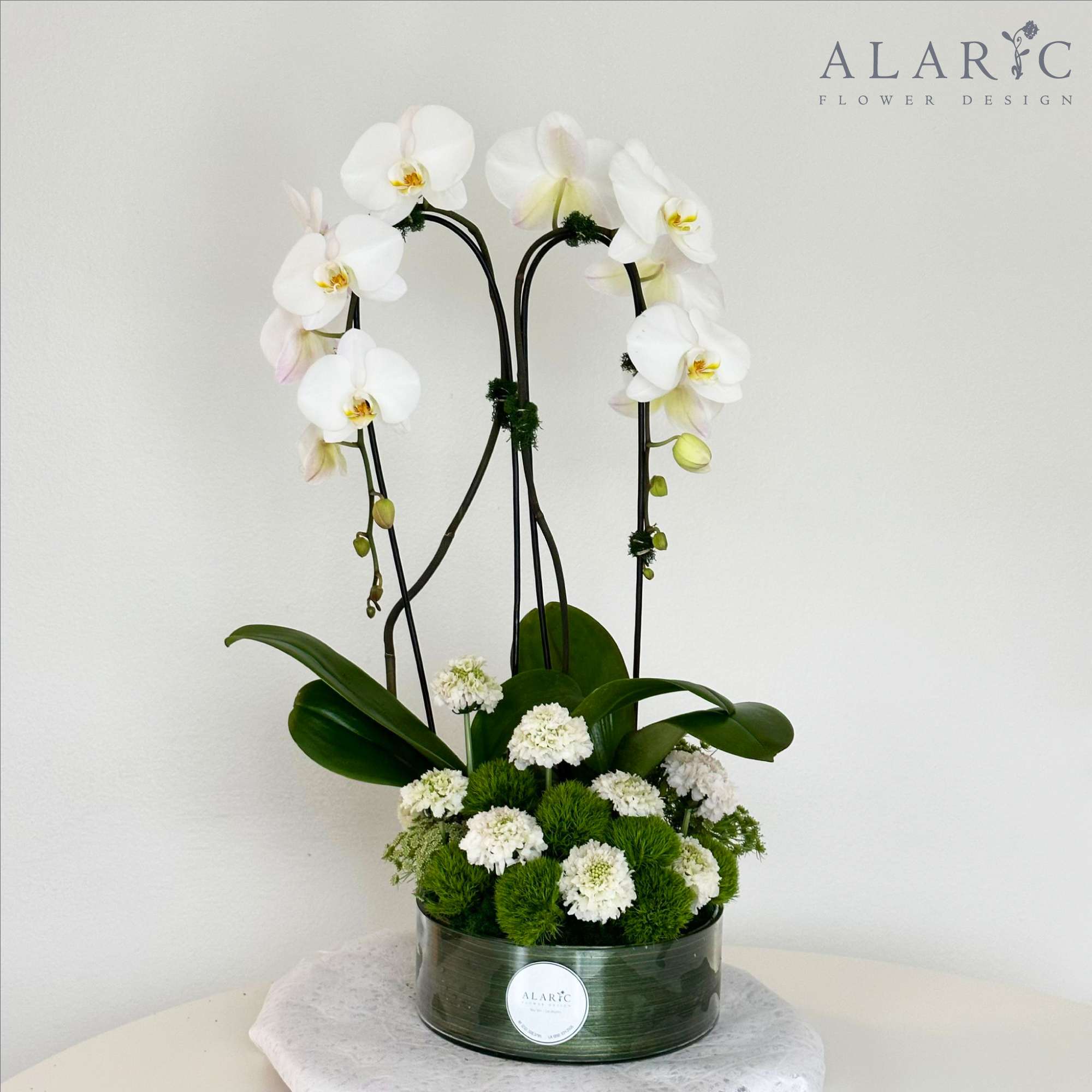 Anya - An elegant mix of white orchids!