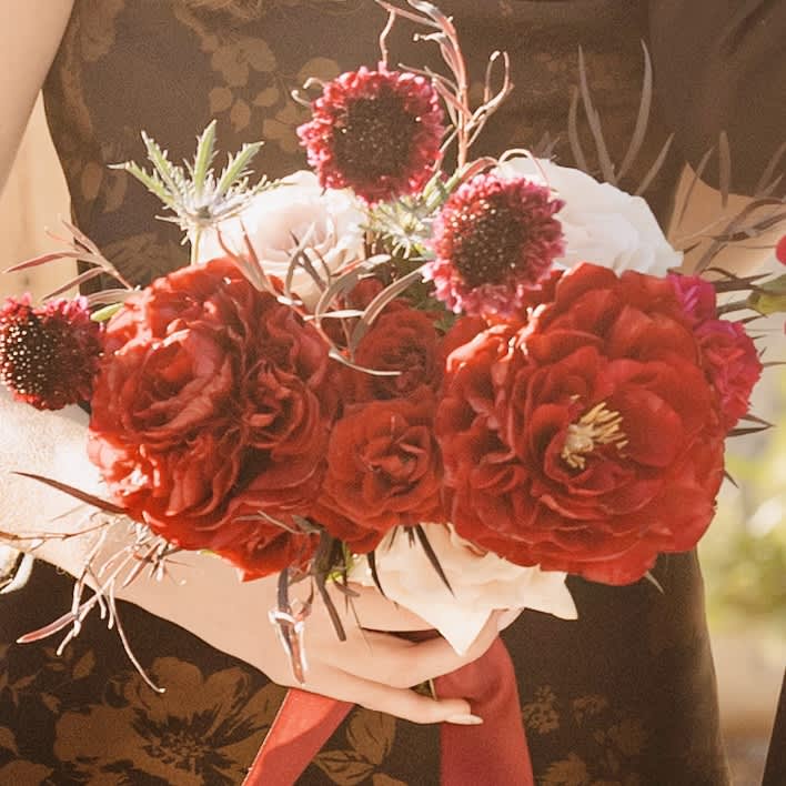 Bridesmaid Bouquet - A smaller version of our iconic bouquet, created in your chosen color palette.