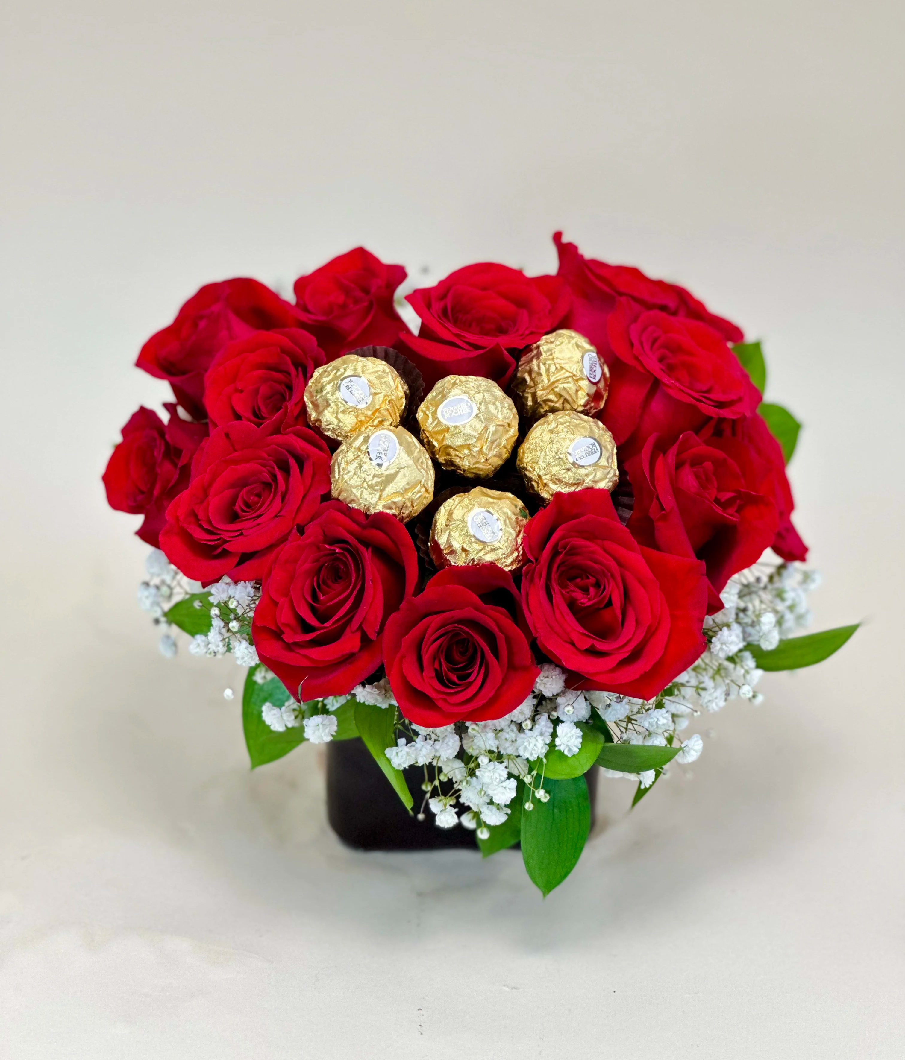 Heart of Gold - Roses and chocolate make everything better. 
