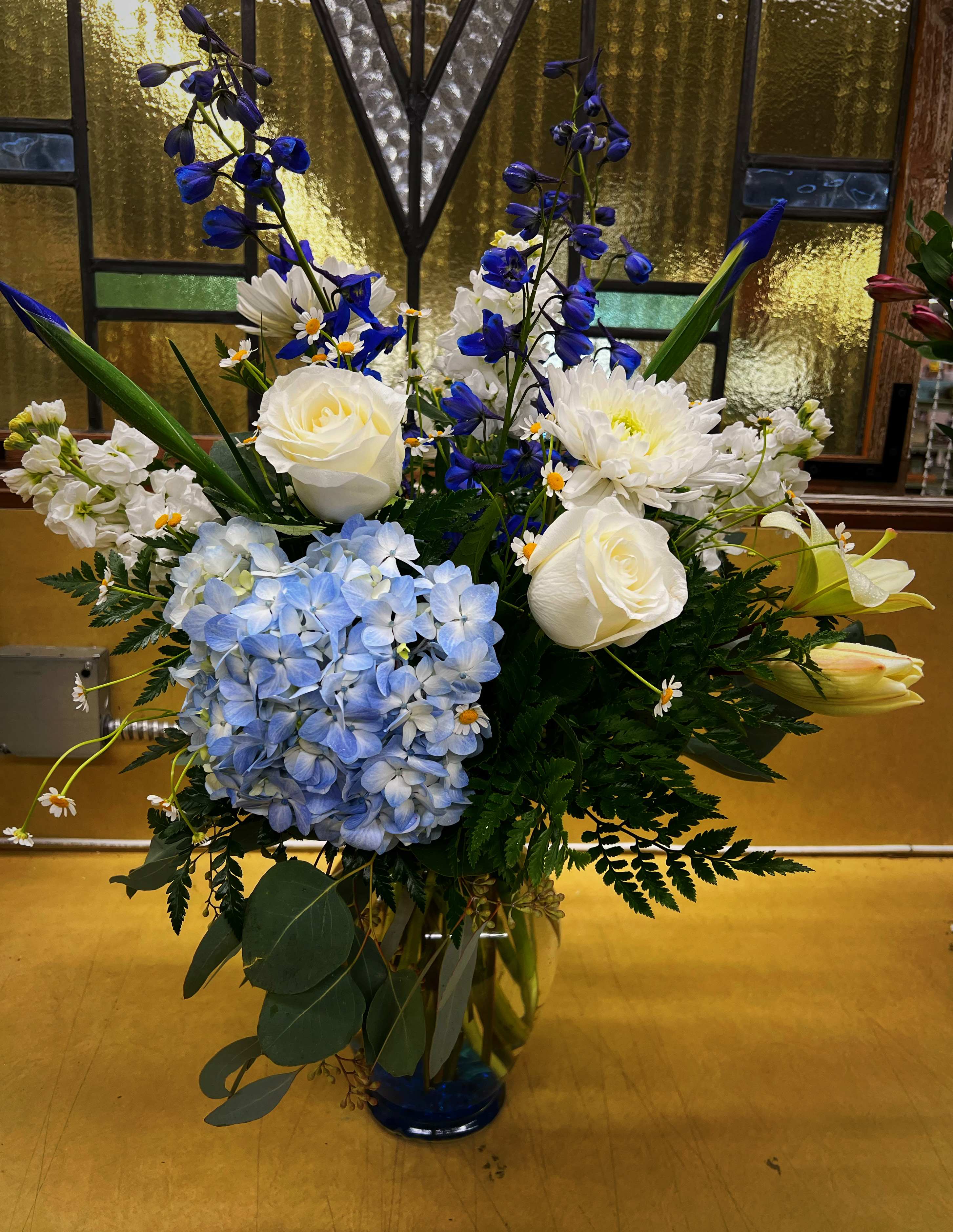 Beautifully Blue - Blue and White Vase Design