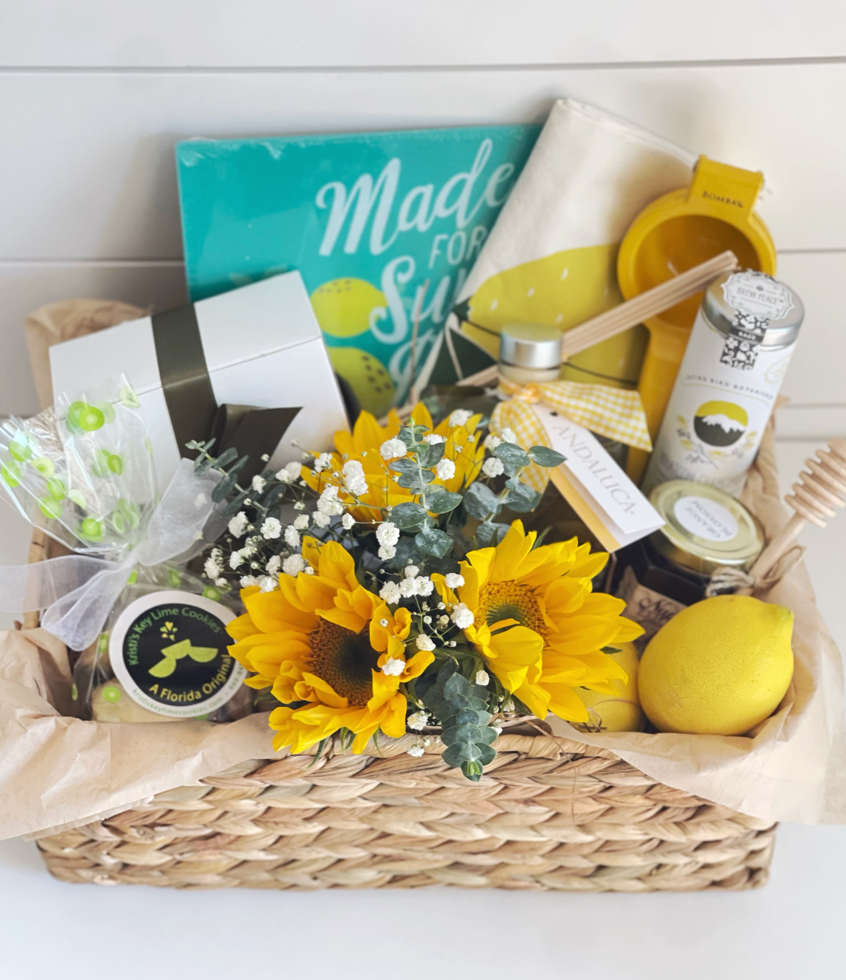 Fresh Sunshine Gift Basket Deluxe
