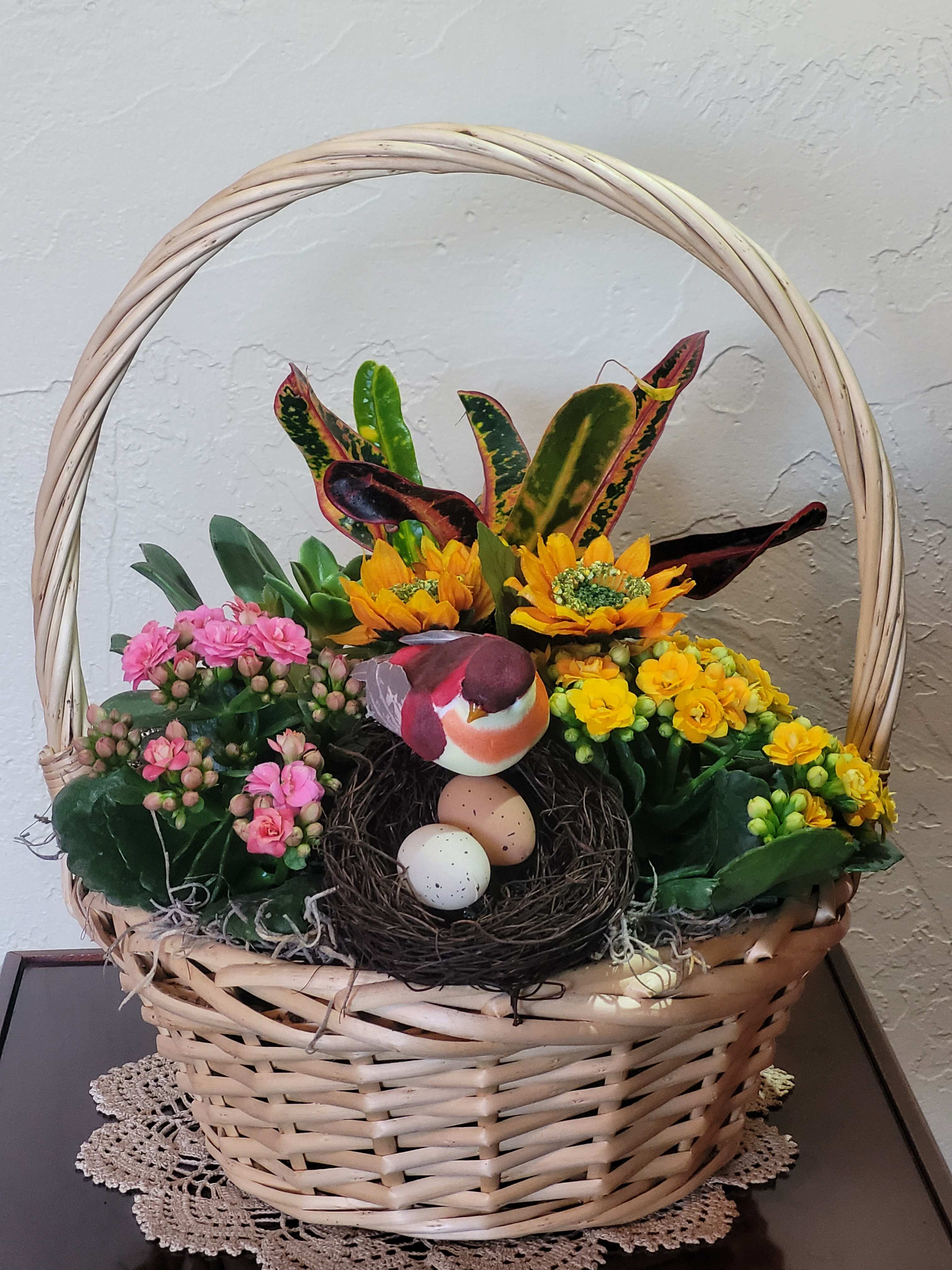 Spring basket best sale