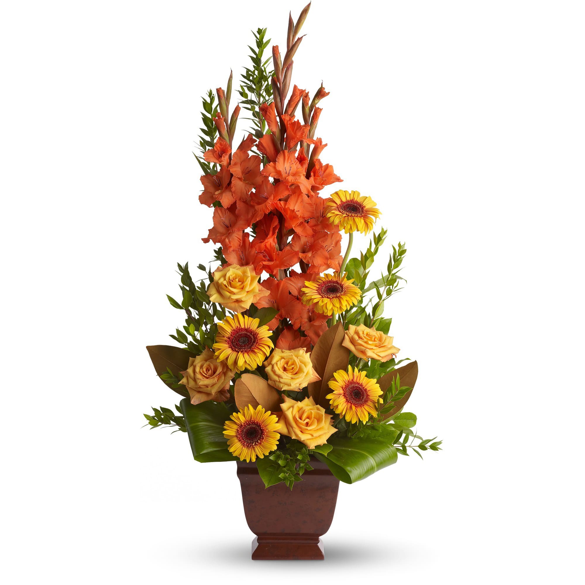 Teleflora's Sentimental Dreams - Because you will remember the loved one with every sunrise and every sunset. Because someone special made your life brighter. For these reasons and more, this brilliant arrangement will be much appreciated. 