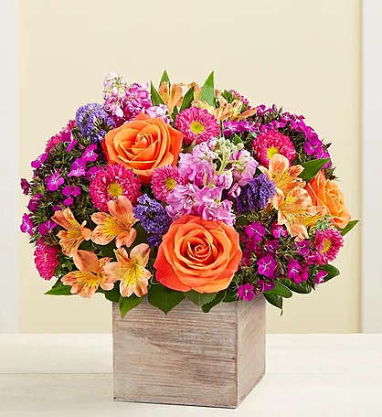 Splendid Beauty™ Bouquet - Our florists put love into every arrangement. Sometimes they have to substitute flower types, colors &amp; containers to give you the freshest blooms available. Although your bouquet may vary from the photo shown, we promise your recipient will love it just as much!