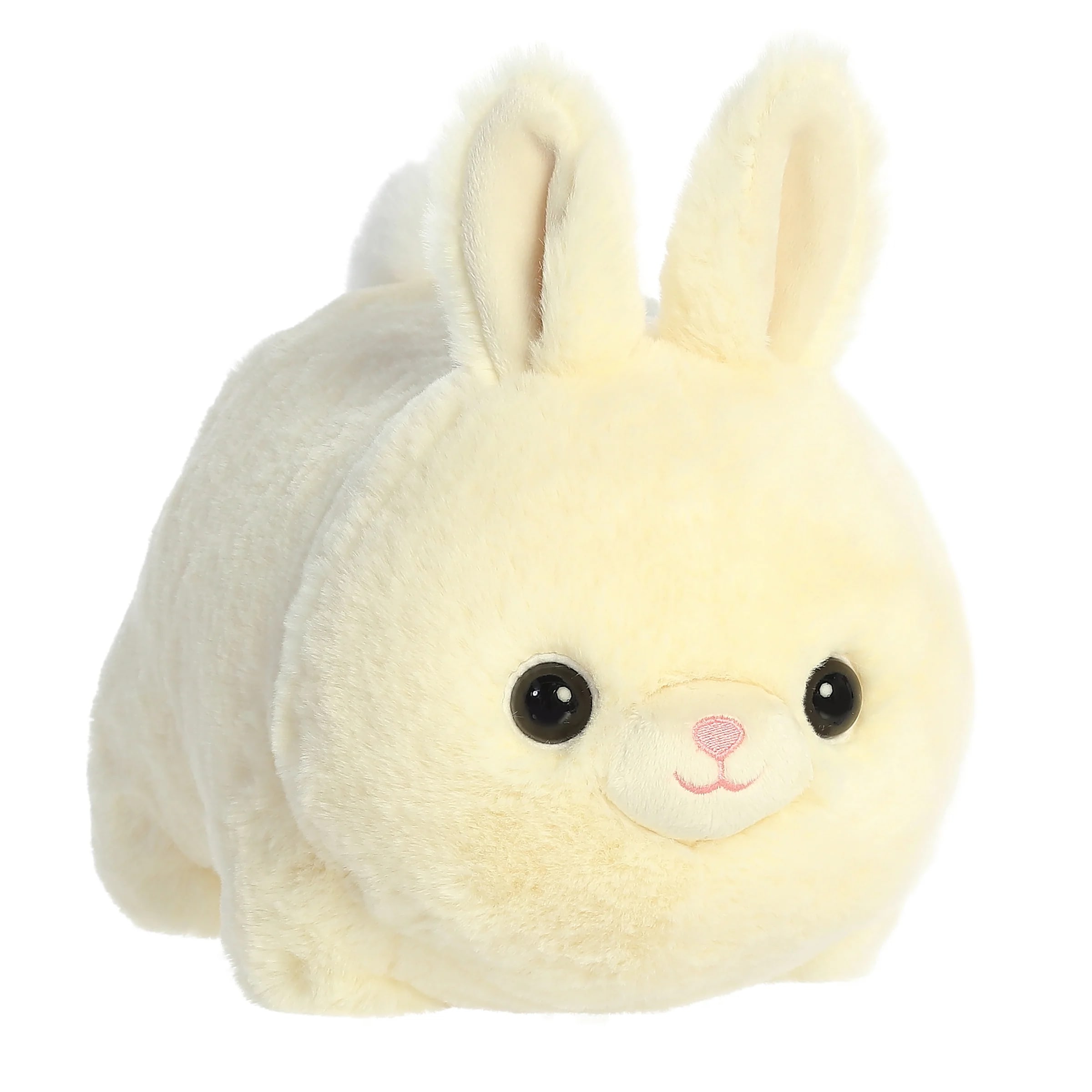 Bunny the Bunny Plush - The Bunny's soft, inviting fur and gentle, loving eyes make it an irresistible companion for anyone looking for a snuggle or a sweet friend to adorn their space. Ideal for gifting or simply as a treat for yourself, this plush pal delights with its cream-colored, potato-shaped body and plush tall ears, perfect for listening to all your stories.  Approximately 10&quot;.
