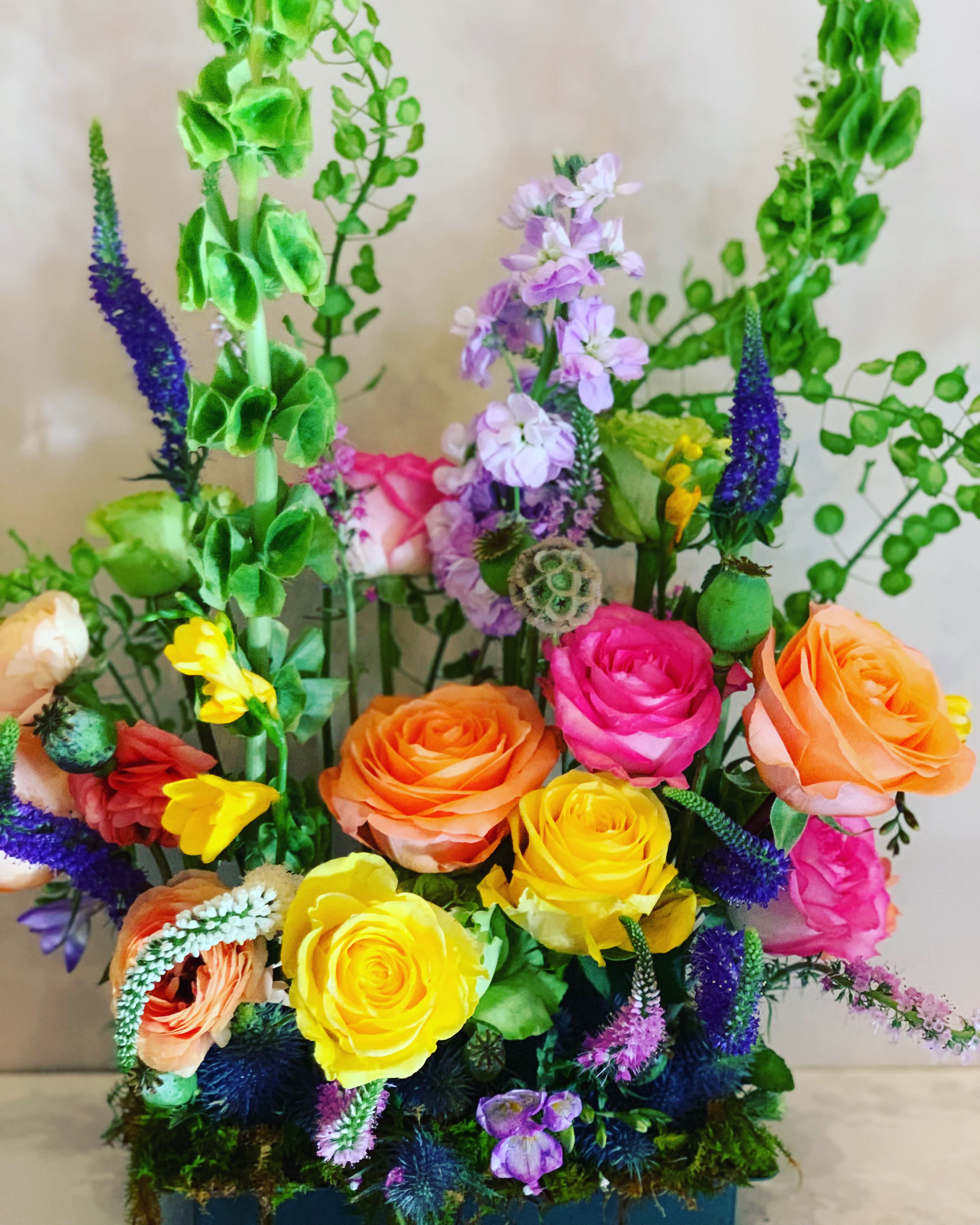Sweet Summer Sweet Summer - This arrangement radiates with color and texture, like an early summer wildflower garden curated just for you.