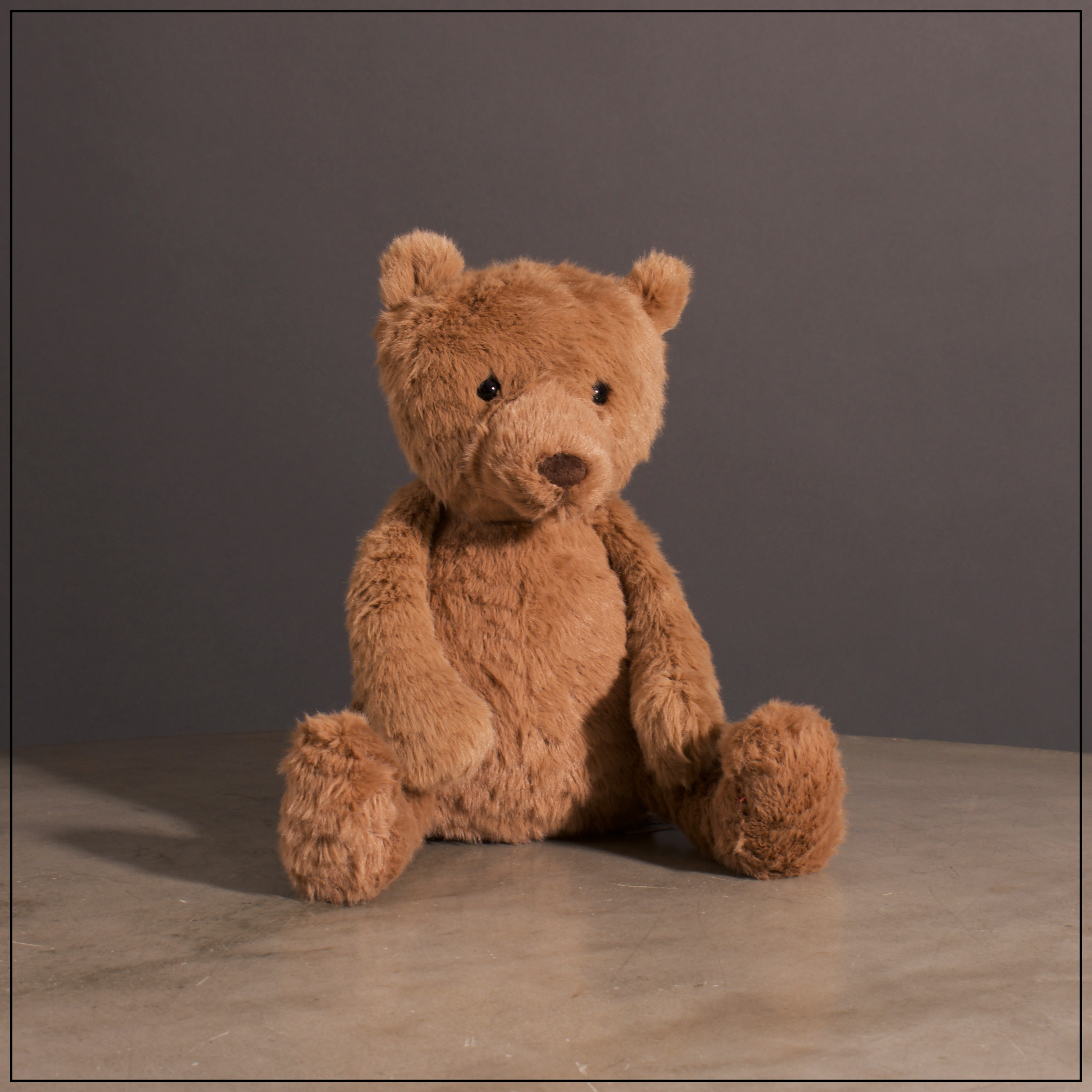 Cocoa Bear - JellyCat brand plush. The softest, most cuddly animals around. 