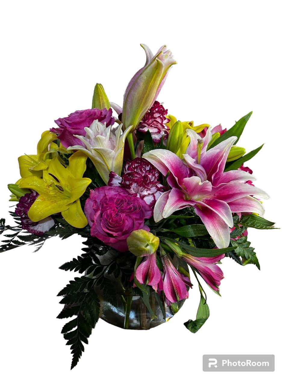 Double The Beauty Double The Beauty - Spring is springing and the flowers are starting to poke through. Bring some of that early beauty and joy into your home with a mix of lilies, garden roses, and these amazing double lilies with a fragrance that just screams spring.