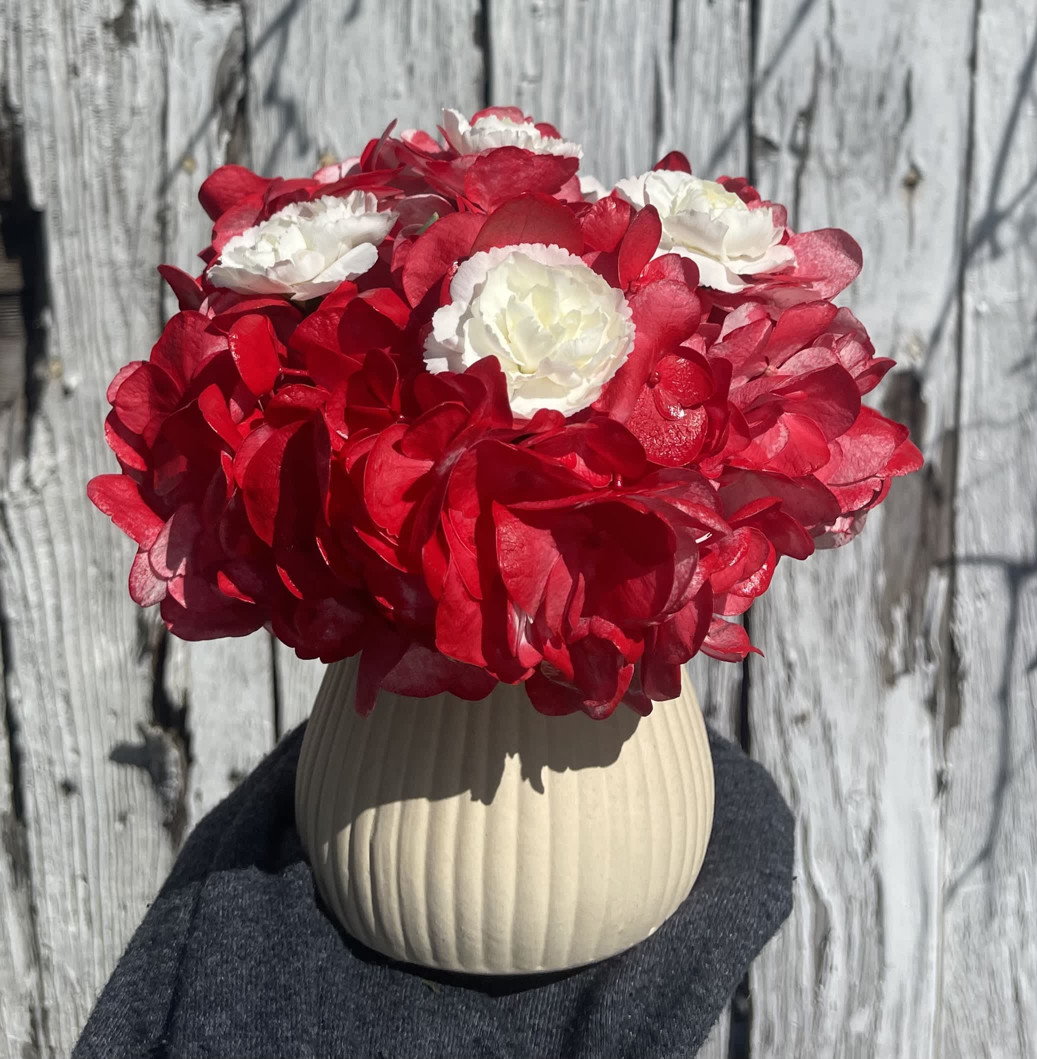 Mushroom Bouquet  - Just a sweet and cute little mushroom bouquet in a ceramic mushroom container. 