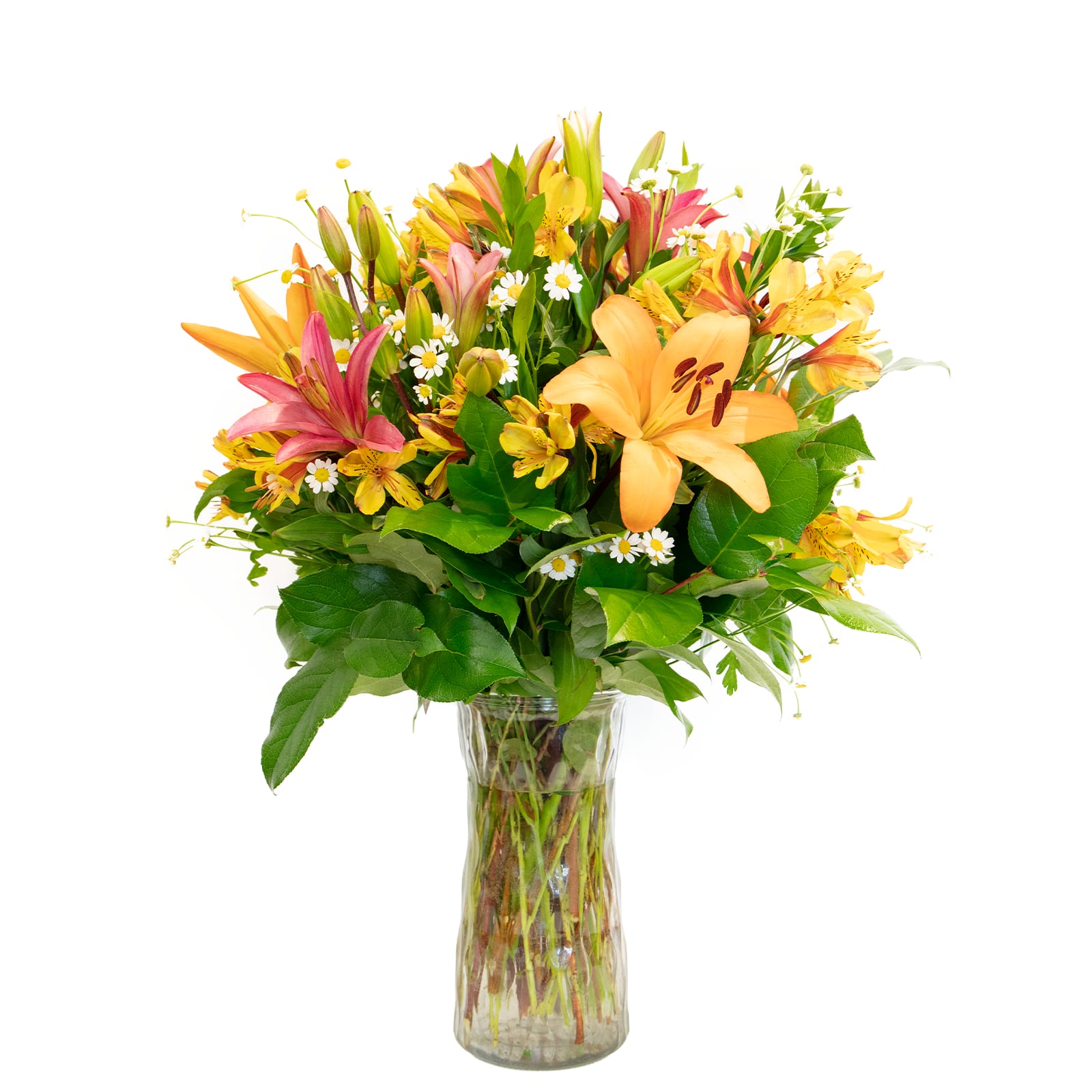 Lovely Lilies - Do you love lilies as much as we do? This ALL Lily blend is filled with colorful Asiatic Lilies.  Fill your home with Spring fragrance and flowers that will pop!