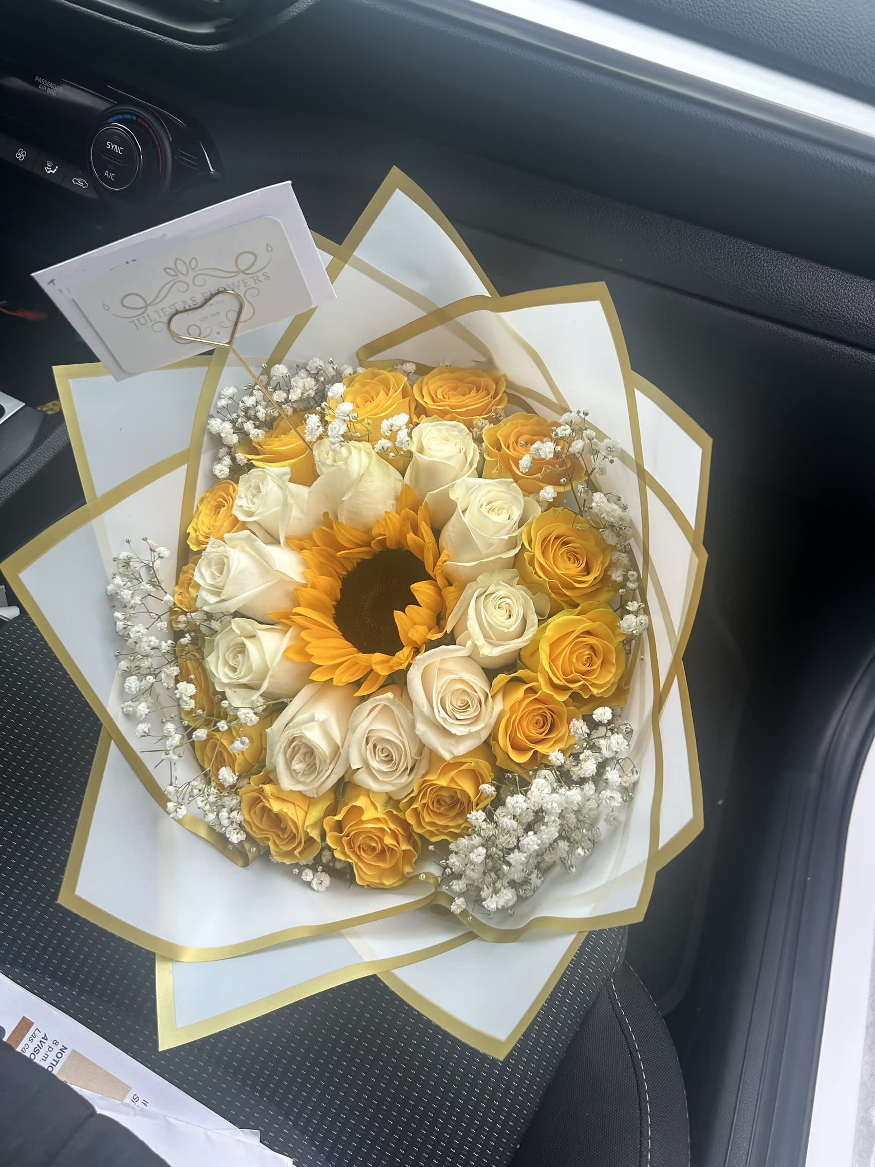 sunflower-love  Sunflower Love Bouquetby Julietas Flowers and Supplies
