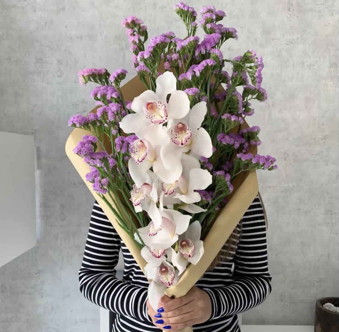 Cymbidium orchid - Standard- Your order will be arranged approximately as shown on our website.  