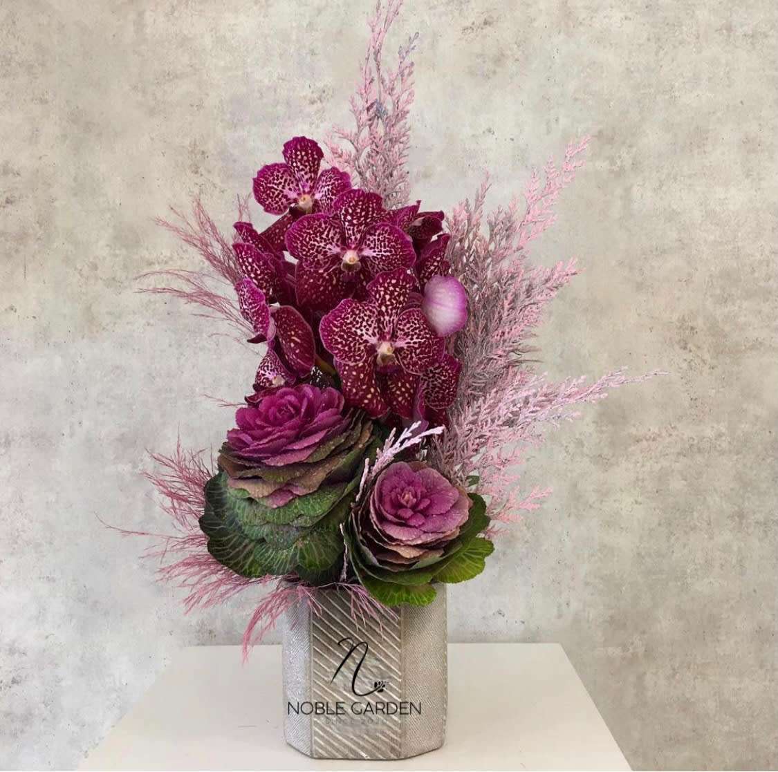 Vanda and cabbage  - Standard- Your order will be arranged approximately as shown on our website.  