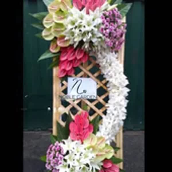 Sympathy flowers - Standard- Your order will be arranged approximately as shown on our website