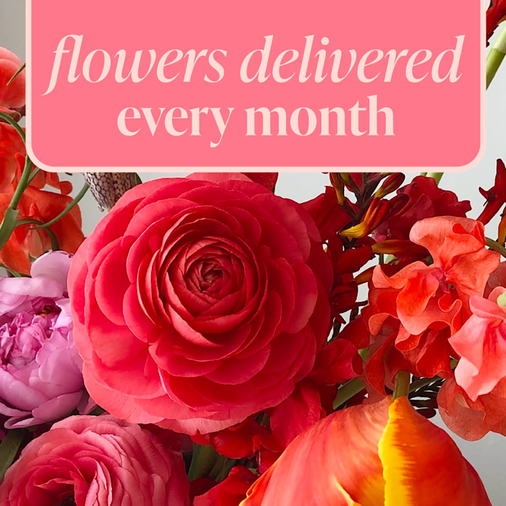 Flower Subscription - Our professional designers will create a unique design each month for the recipient of this wonderful gift! Your first bouquet will be delivered on the day of your choice. The next few months will be delivered on or about that same date. This is truly that gift that keeps on giving! You can pick 3 months, 6 months, or 12 months of flowers! 