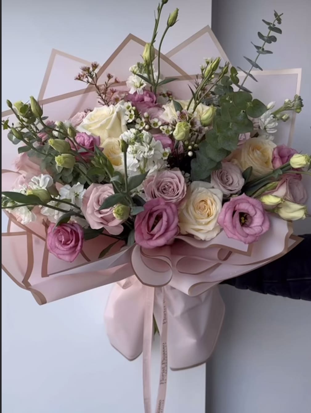 Blush Love Hand Bouquet  - Beautiful and elegant hand bouquet. Made with premium flowers.