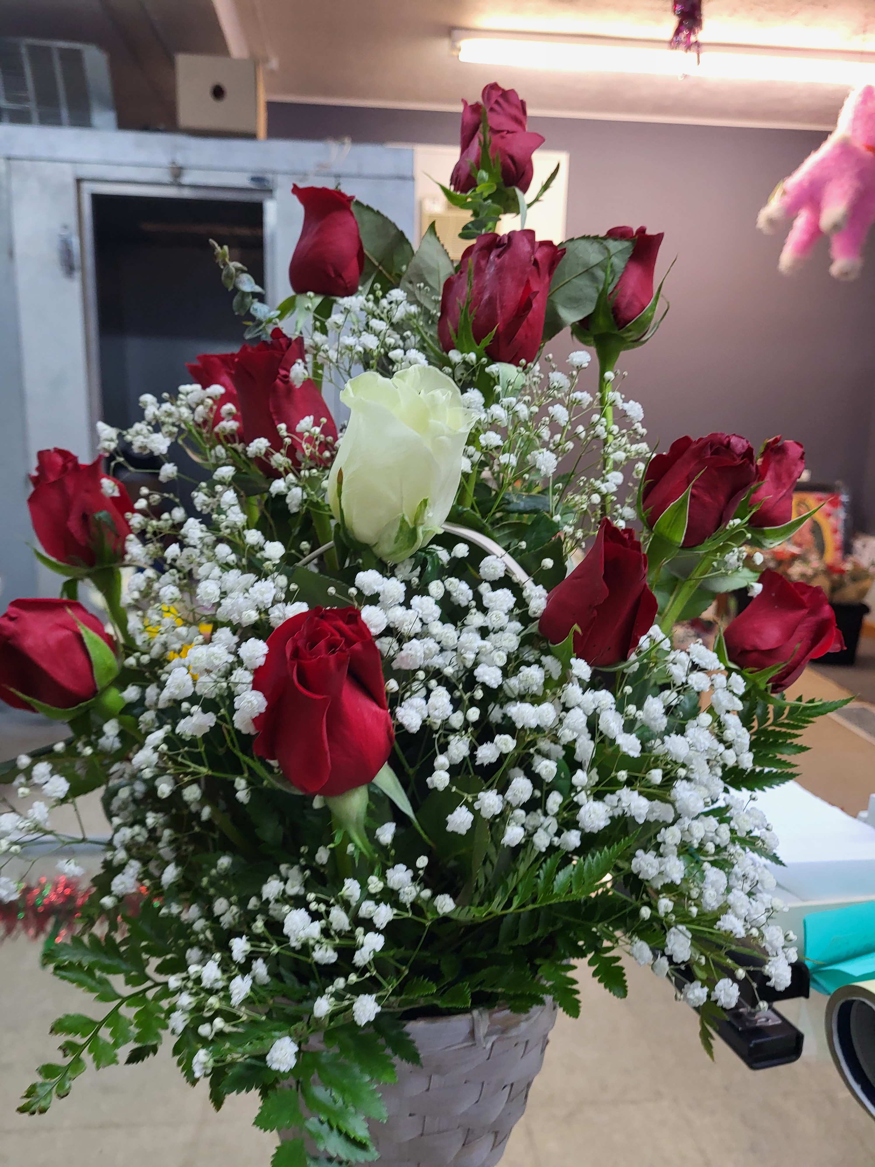 Canasta de rosas  - 07