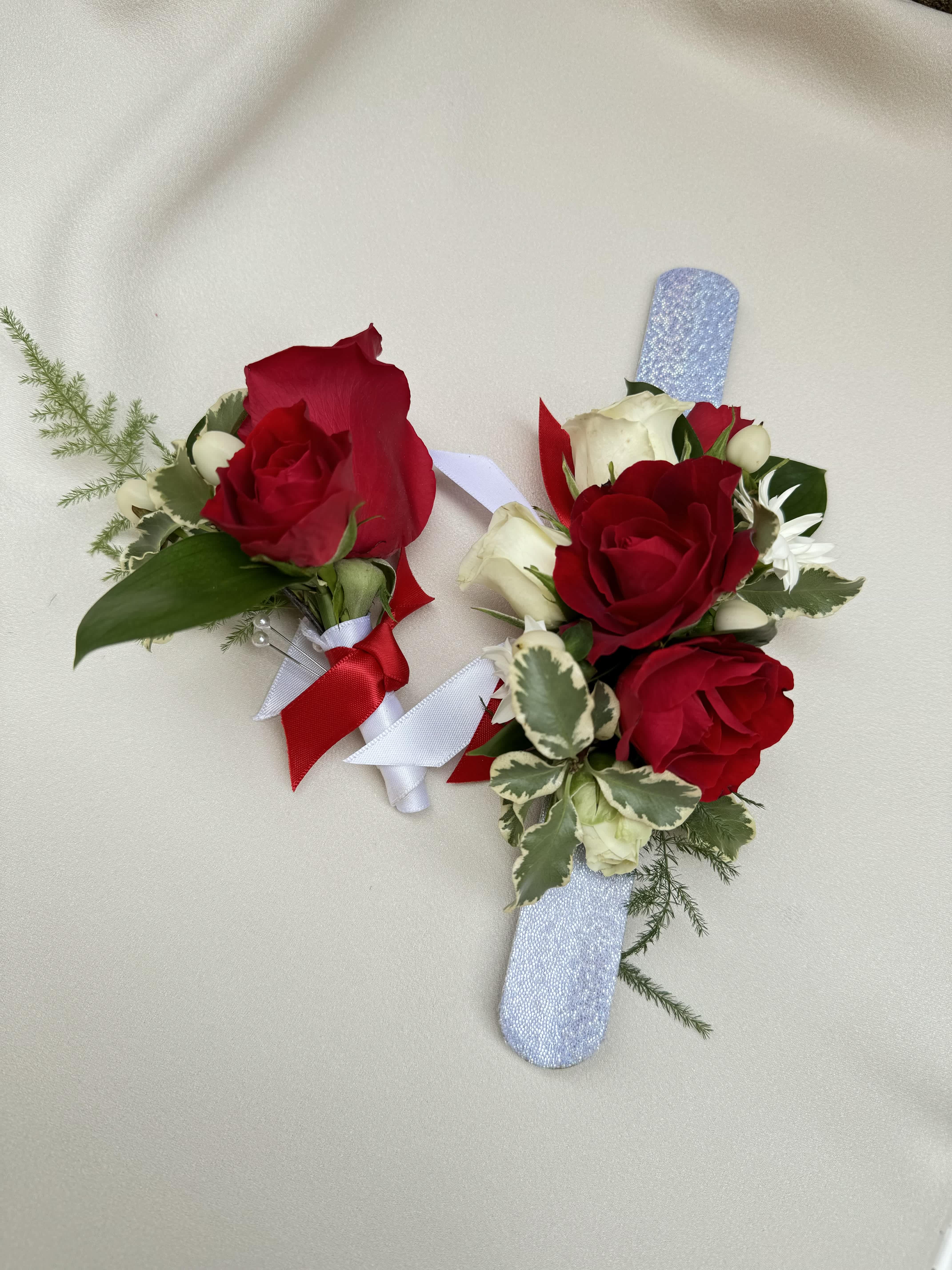 Corsage and Boutonnière set in Irvine, CA Irvine Village Flowers