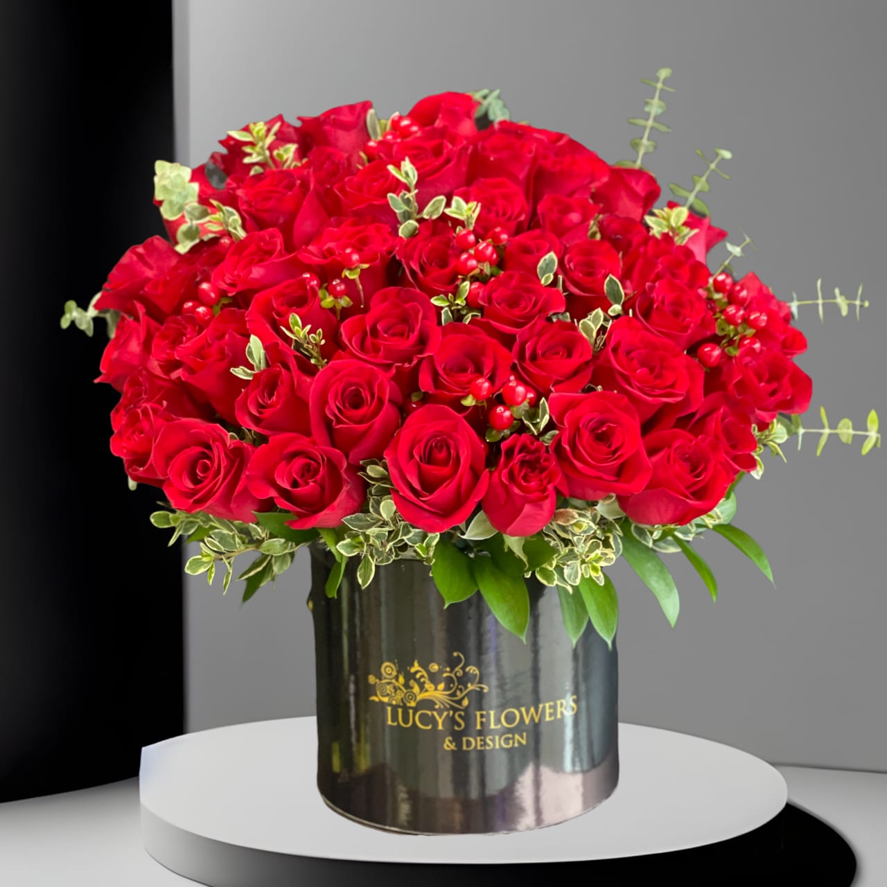 Romantic Roses by Lucy s Flowers Design