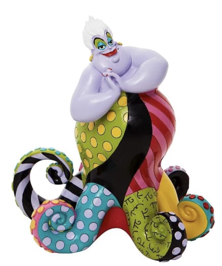 The Little Mermaid Ursula Figurine - Theme DISNEY BRITTO Division ENESCO DISNEY Materials RESIN/STONE Dimension 7.7&quot;L x 7.7&quot;W x 8.26&quot;H