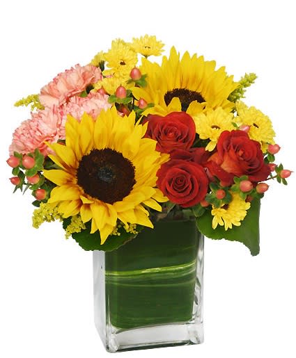 Season For Sunflowers Floral Arrangement Season For Sunflowers Floral Arrangement - Vase Arrangement