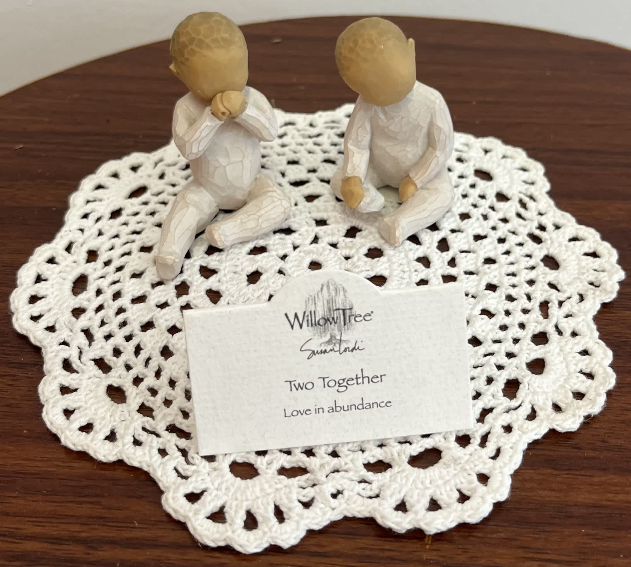 WillowTree Figurine - “Two Together” - The “Two Together” WillowTree Figurine. “Love in abundance”