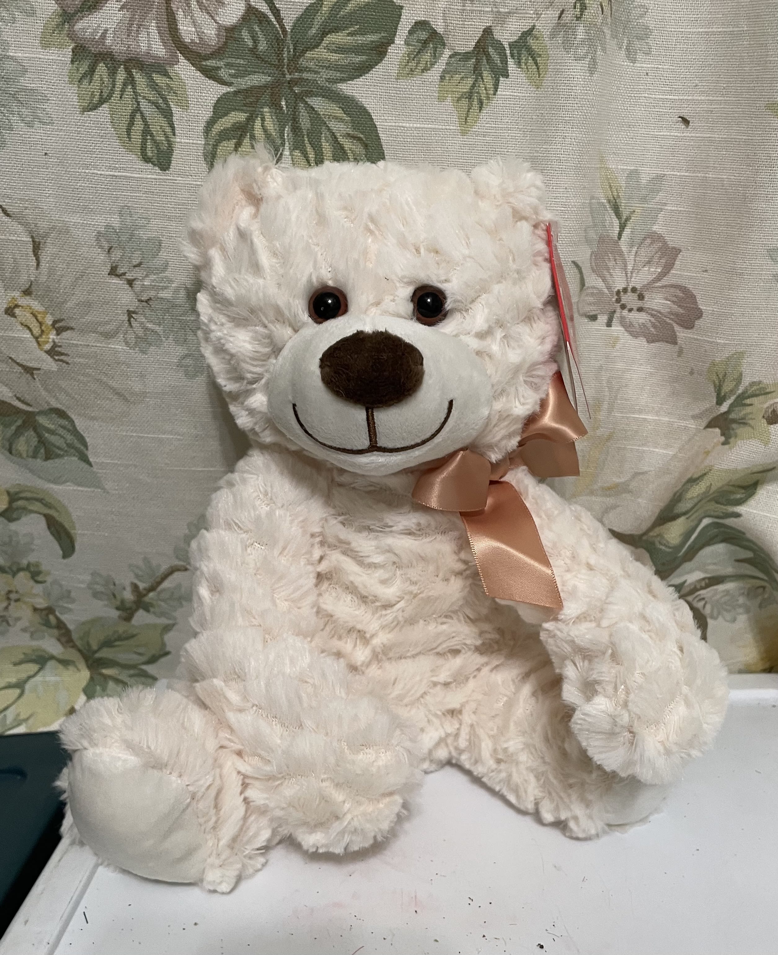 10” Teddy Bear - plush bear   10&quot; H sitting 