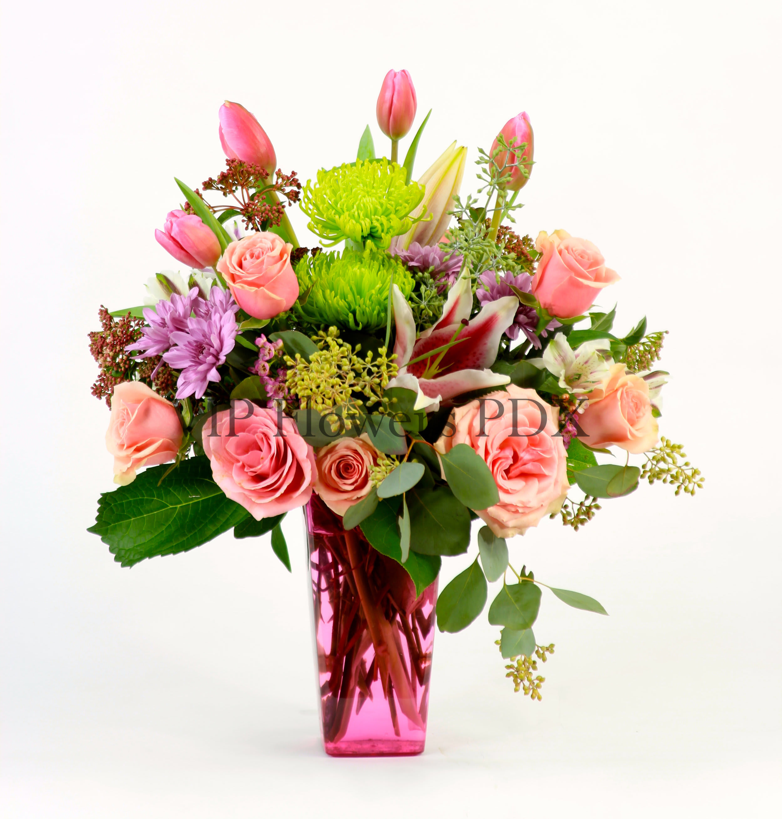 Pink Wonderland - Substitutions may be necessary to ensure your arrangement or specialty gift is delivered in a timely manner. The utmost care and attention is given to your order to ensure that it is as similar as possible to the requested item (Please note that some flowers and colors may vary due to seasonality.)
