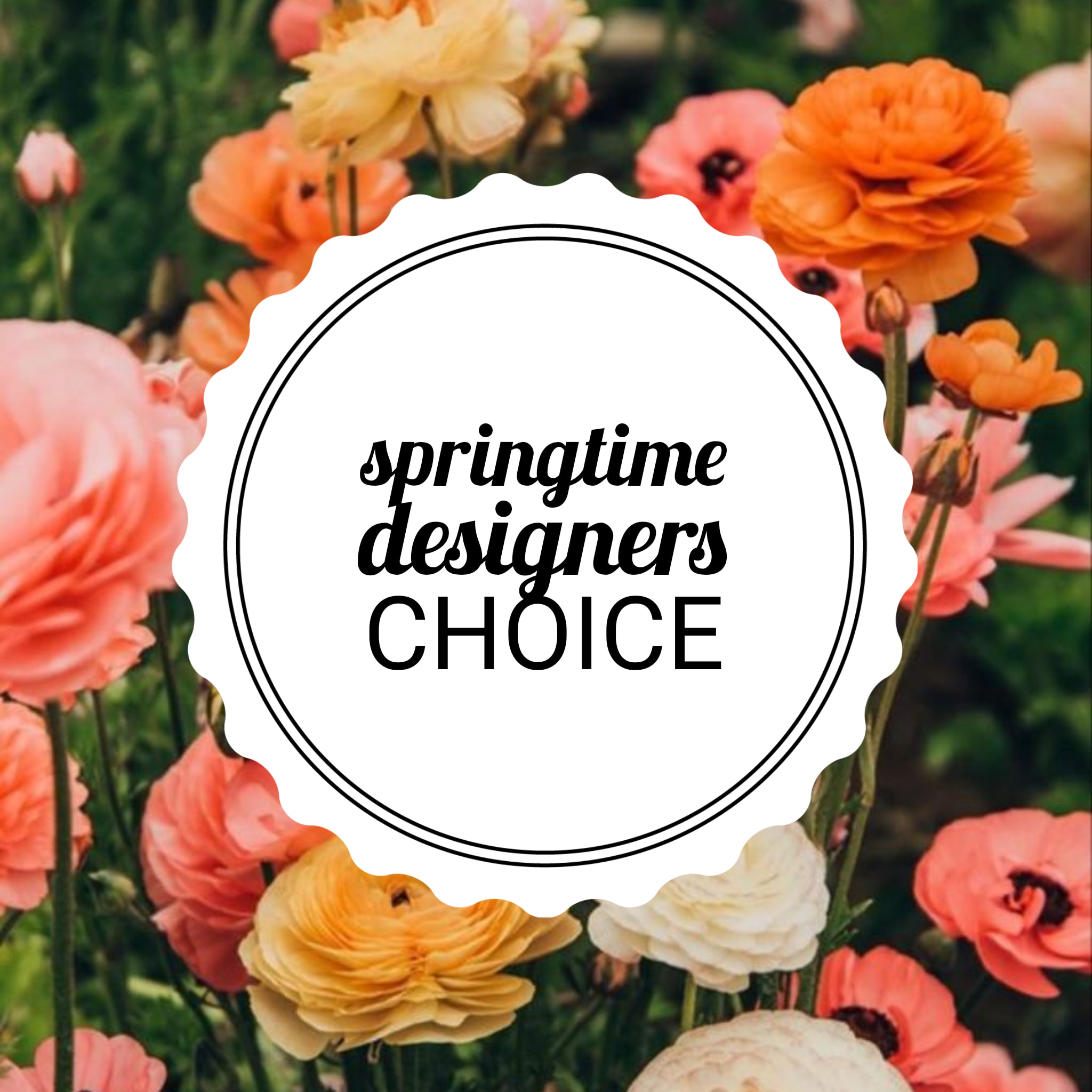 Spring Designers Choice -  This beautiful spring bouquet has a variety of bright, cheerful,  blooms!