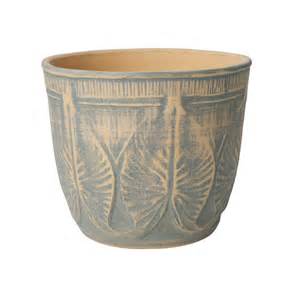 Palm Leaf Planter 12" Palm Leaf Planter 12" - Traditional & Classic Palm Leaf Planter