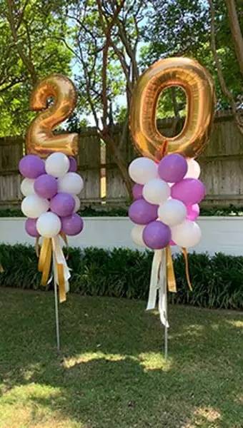 Graduation Yard Number Sets - Number Sets come in either 2 or 4 for the year... Numbers come in Red, Green, Gold, Silver, Black, Blue (indicate in the notes which colors you are ordering or call the store)  *Call the store for colors outside of what has been stated 