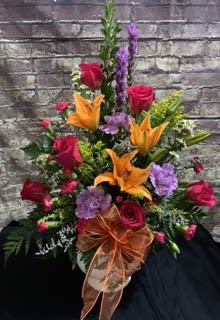 All the Love Bouquet All the Love Bouquet - Show your sympathy with this bouquet of vibrant colors!