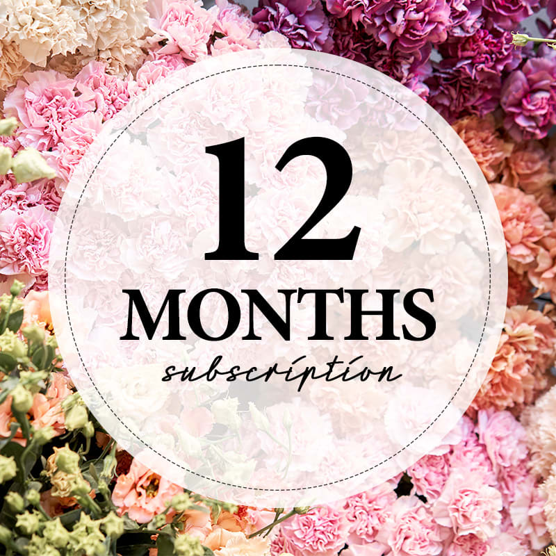 Bi-Weekly Flower Subscription -12 Months - All subscriptions include delivery. Paid ahead of time based on the length of subscription purchased. Upgrade to Deluxe or Premium for more stems. Perfect for treating yourself, gifting, and housewarming.  Delivery Included Using Promo Code: bmfreedelivery