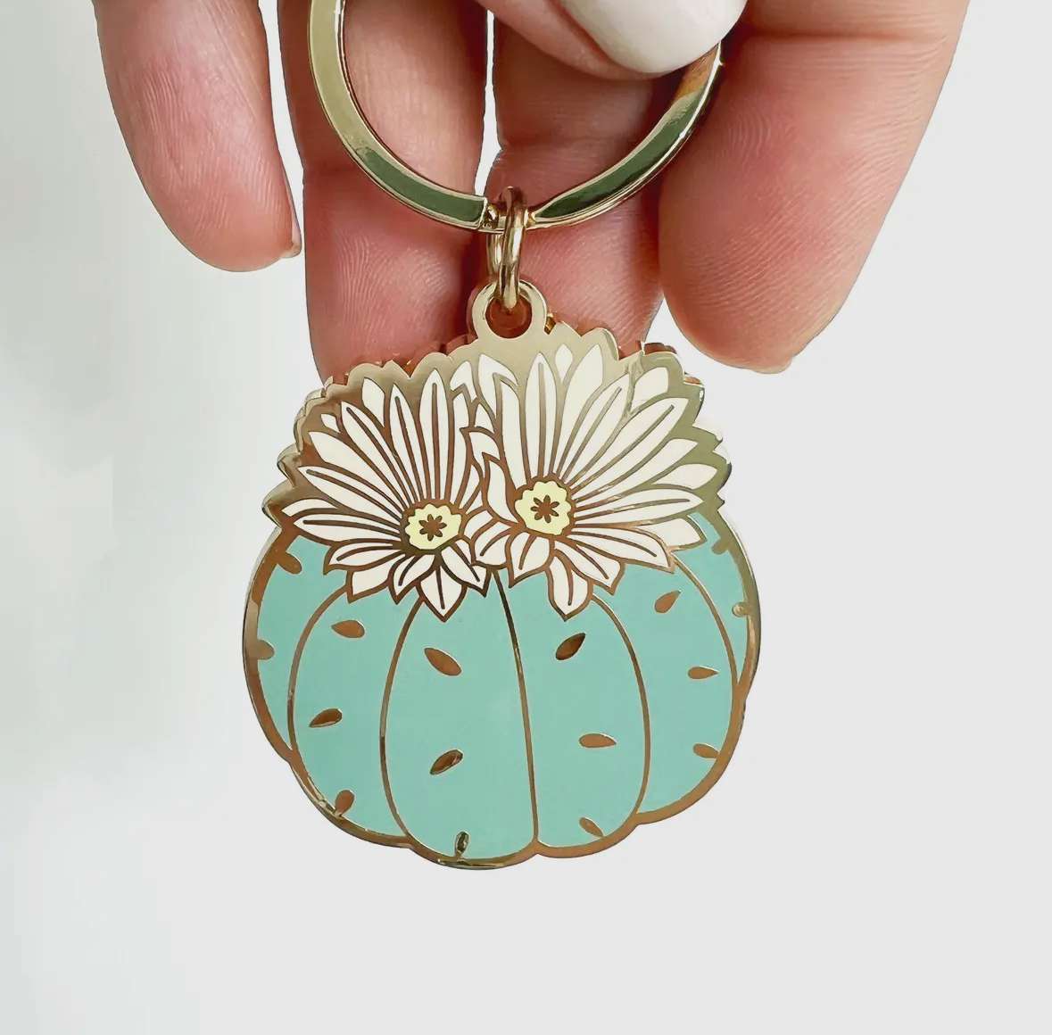 Cactus keychain hot sale