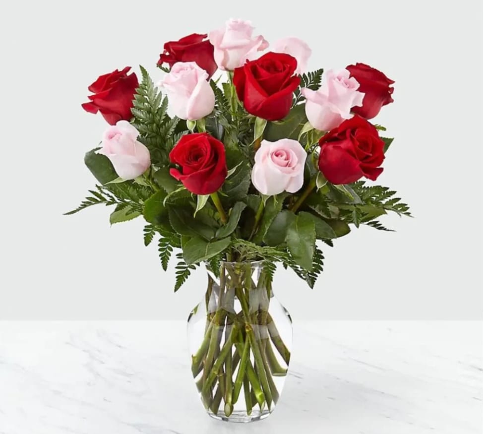 Forever in Love ™ Bouquet - Much like you and your special someone, red and pink roses on Valentine's Day is a match made in heaven. Our Forever in Love™ Rose Bouquet is the perfect array of traditional beauty and unique freshness. With each bouquet handcrafted just for them, it's a gift unlike any other.  