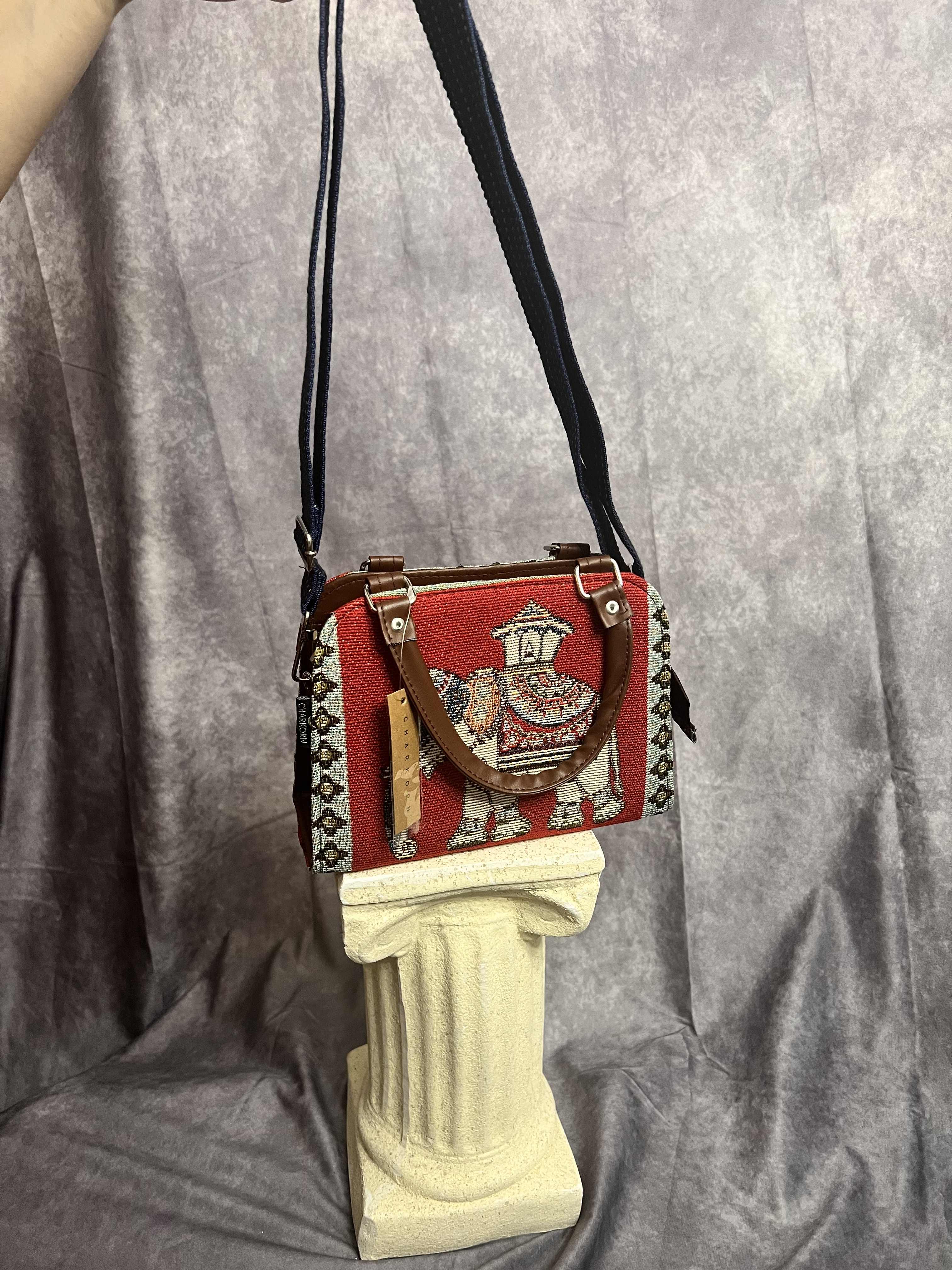 Elephant Leather carry all purse A - Limited items only one available in store imported from thailand.