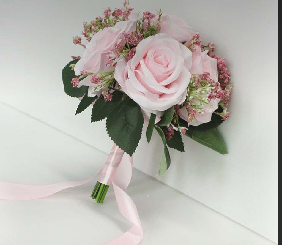 sweetie pink sweetie pink - Nice and pretty blush pink yet Elegant roses combined with details flowers